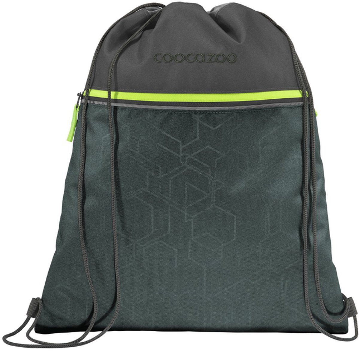 coocazoo Turnbeutel Stone Olive Reflectierendes Gymtas