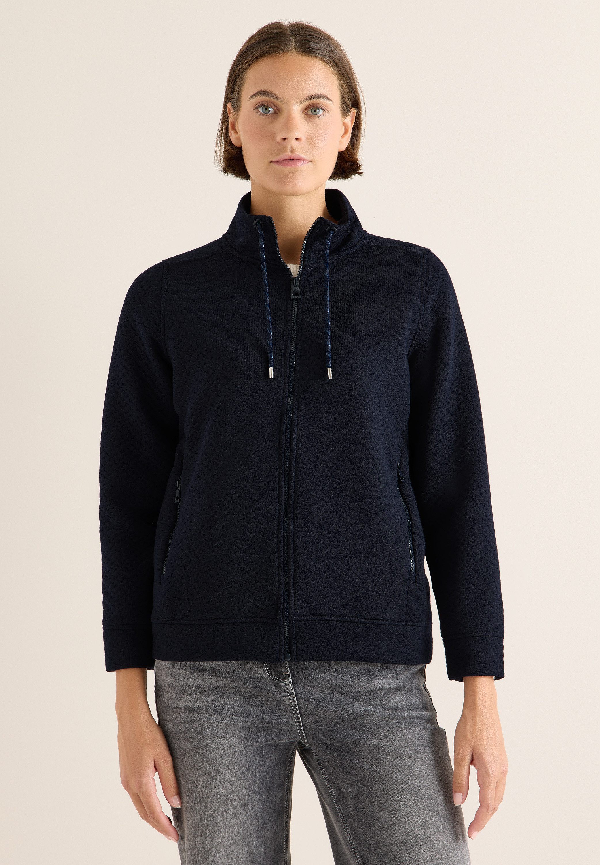 CECIL Sweatjacke mit Stehkragen günstig online kaufen