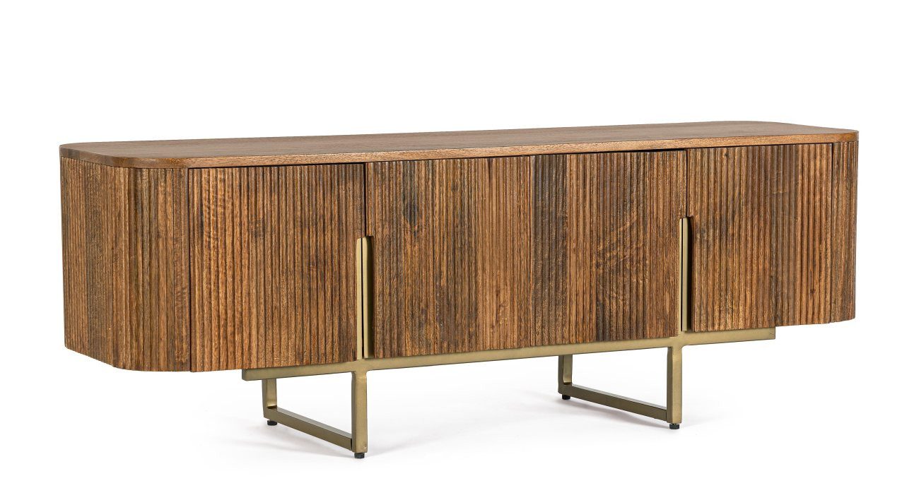 Feeling4Home TV-Board Vilas aus Mangoholz, 140 cm