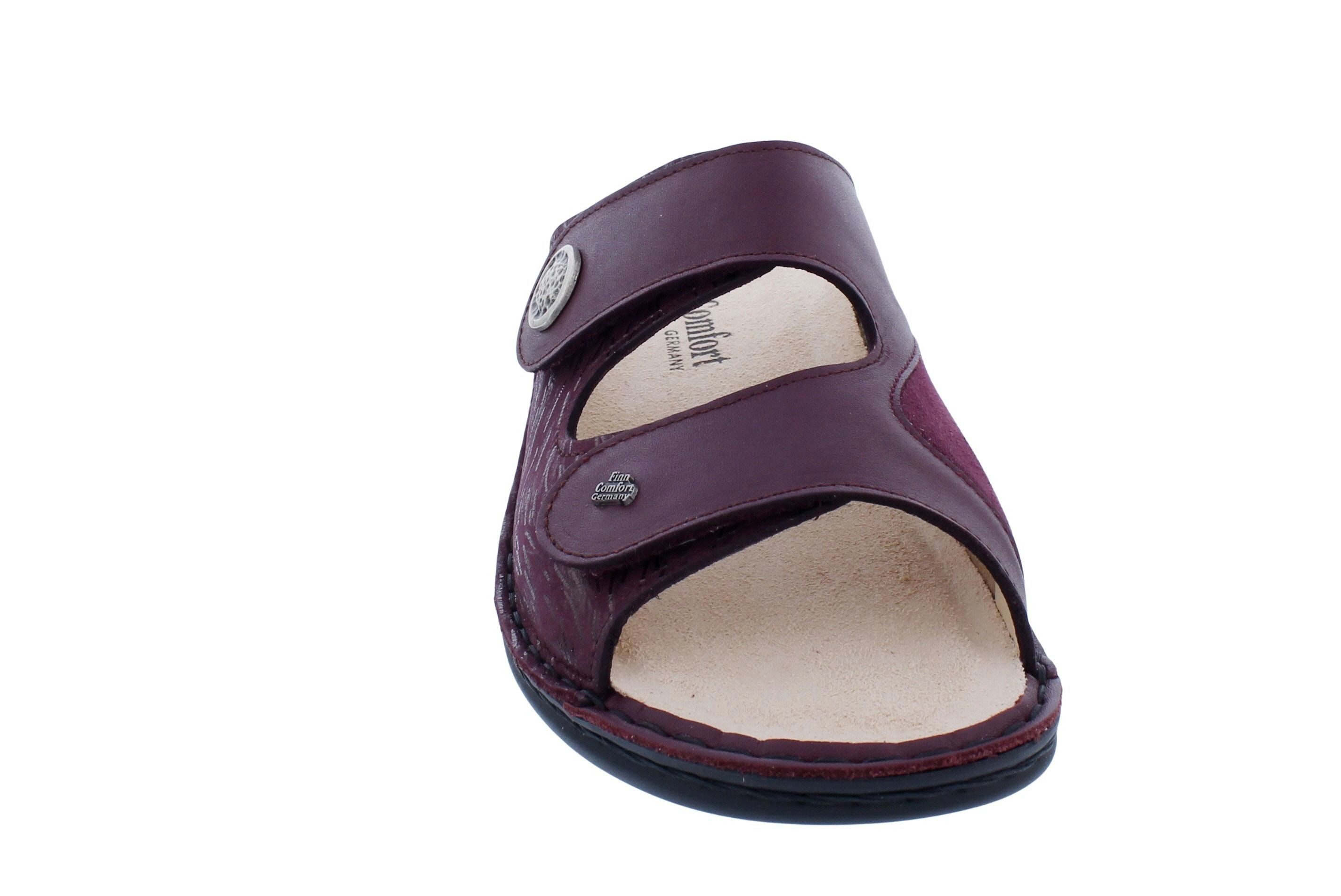 Finn Comfort Finn Comfort Pantolette Zeno 5003-903179, Glattleder mit Stretch im Ba Pantolette
