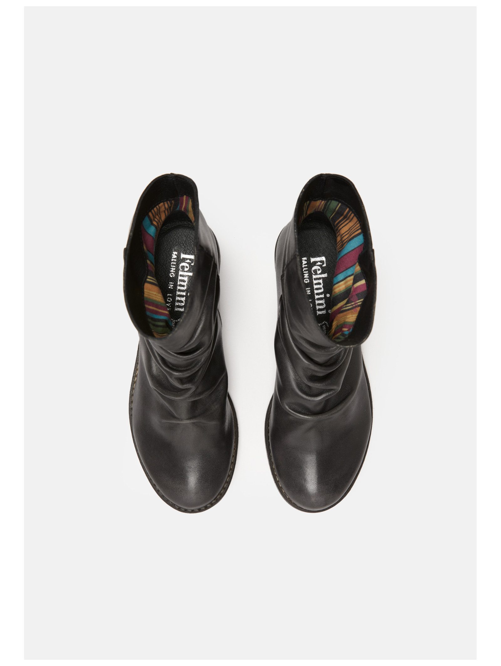 Felmini Stiefelette Leder . Stiefelette