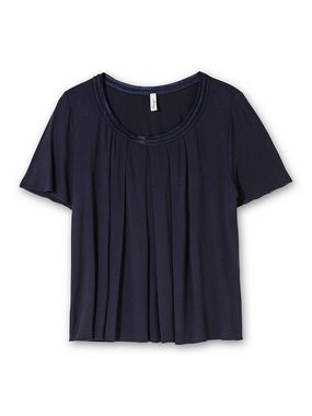 Sheego T-Shirt Große Größen in A-Linie mit dekorativer Blende
