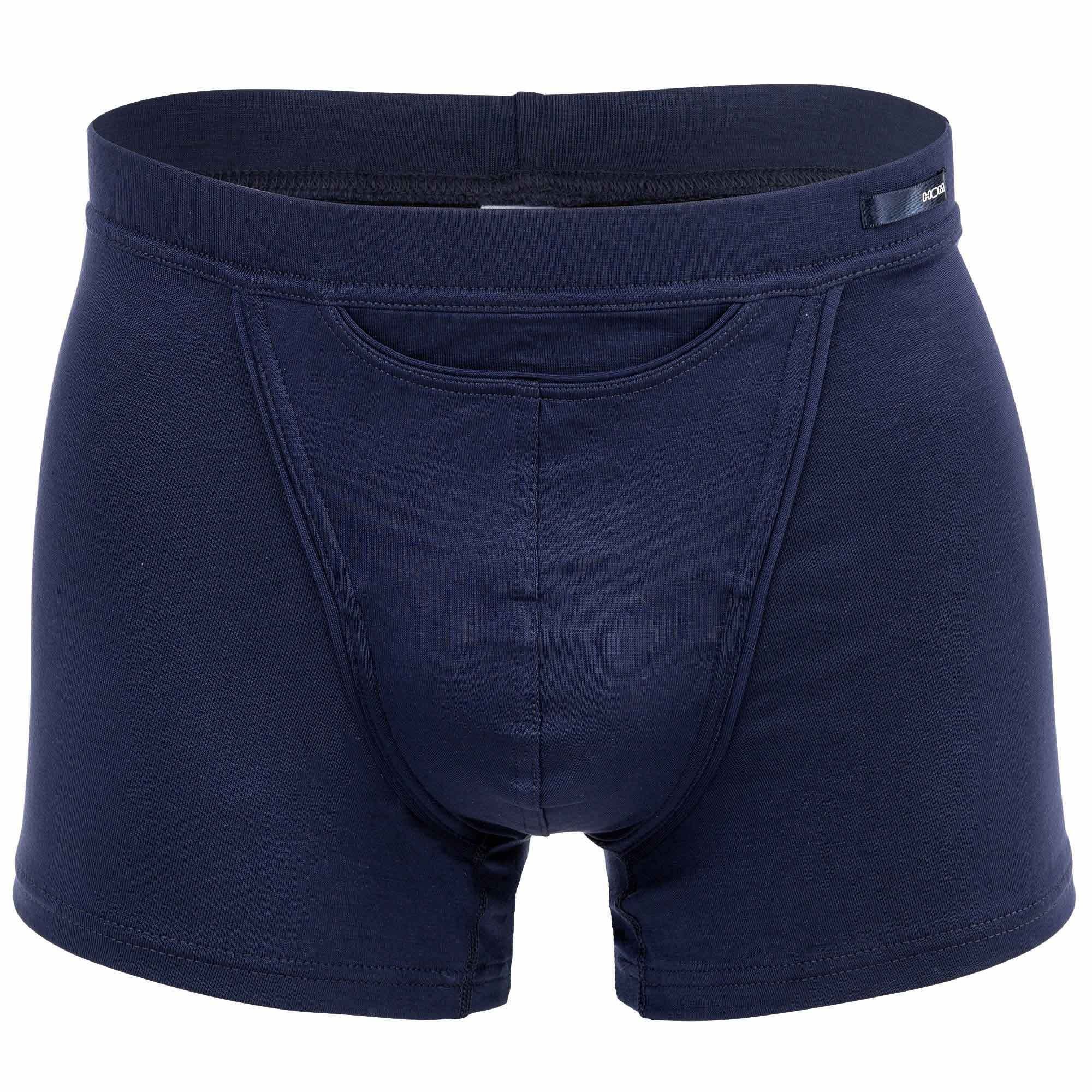 Hom Boxer Herren Comfort Boxer Brief - Tencel soft, Slip Dunkelblau