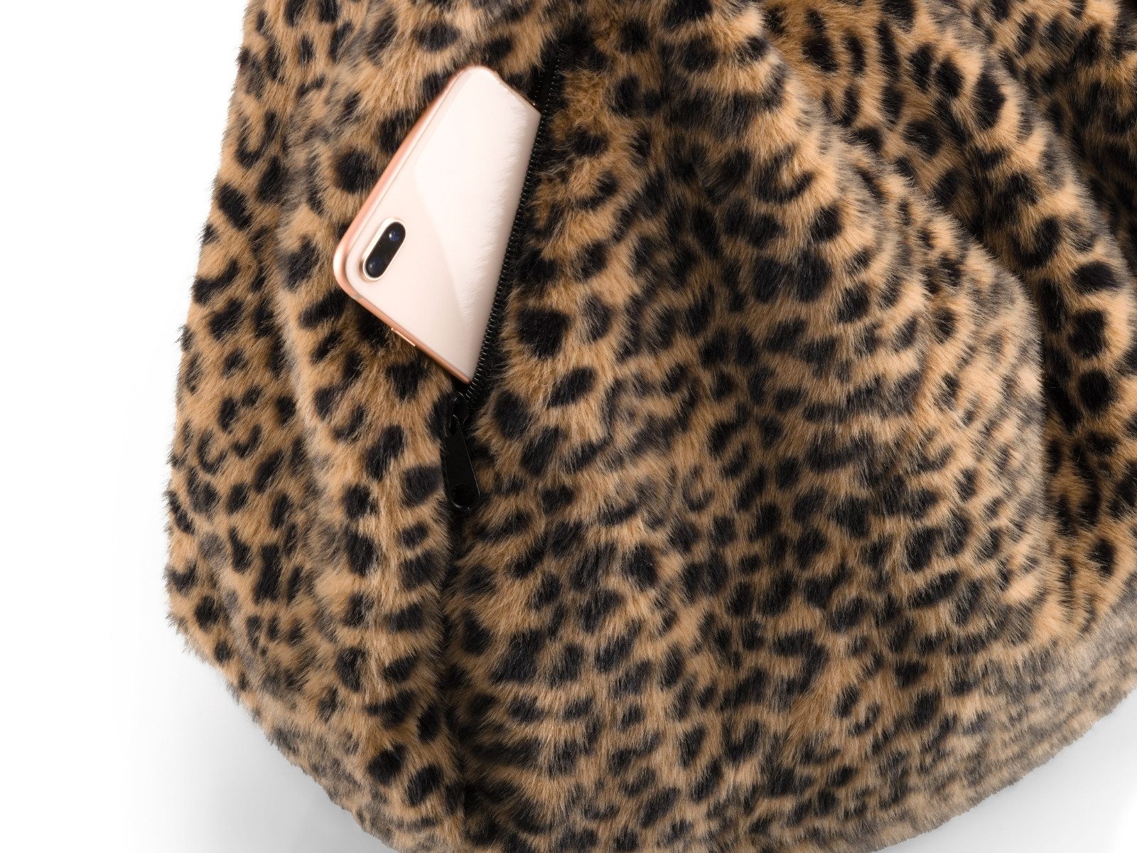 REISENTHEL® Umhängetasche moonbag leo fake fur – Bild 4 von 5