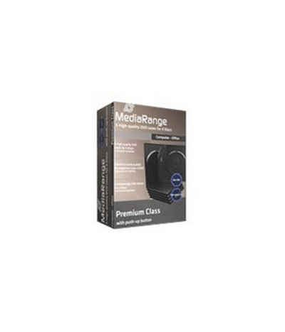 Mediarange Retail pack 4er-DVD-Box, black 5 pieces(Mindestabn PC