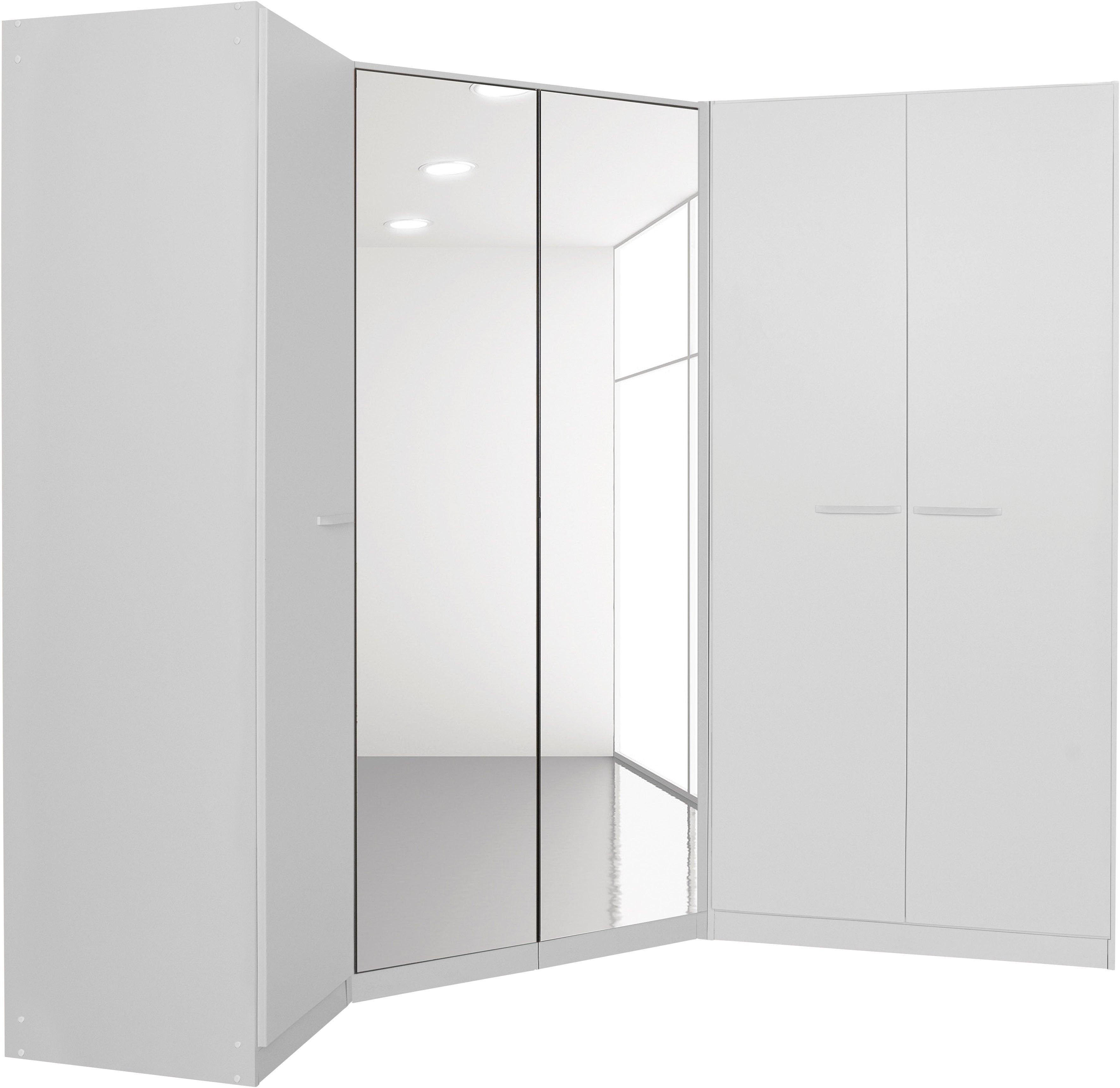 rauch Schrank-Set Kleiderschrank Schrank Garderobe Wäscheschrank VANDOR, (Set), 5-türig mit viel Stauraum, Schränke einzeln stellbar MADE IN GERMANY