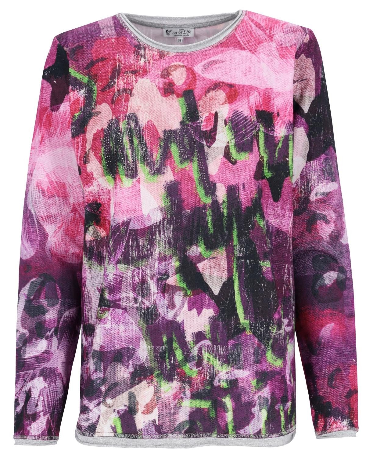 Sweatshirt Sweatshirt mit Fashionprint