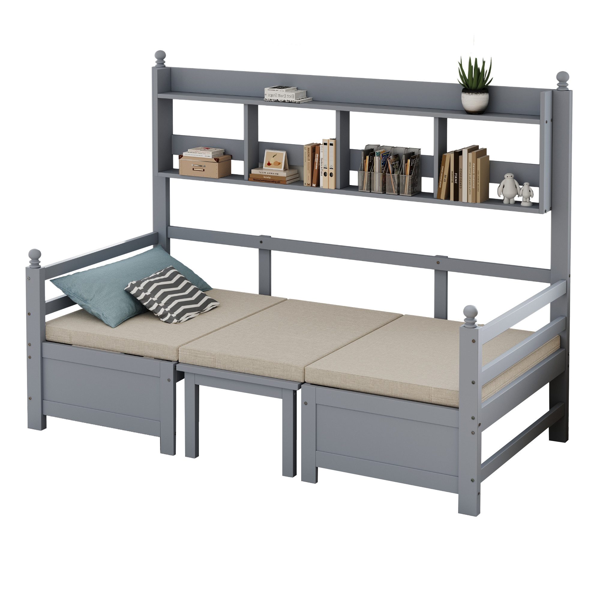 REDOM Kinderbett Einzelbett Schlafsofa Holzbett (Mit günstig online kaufen