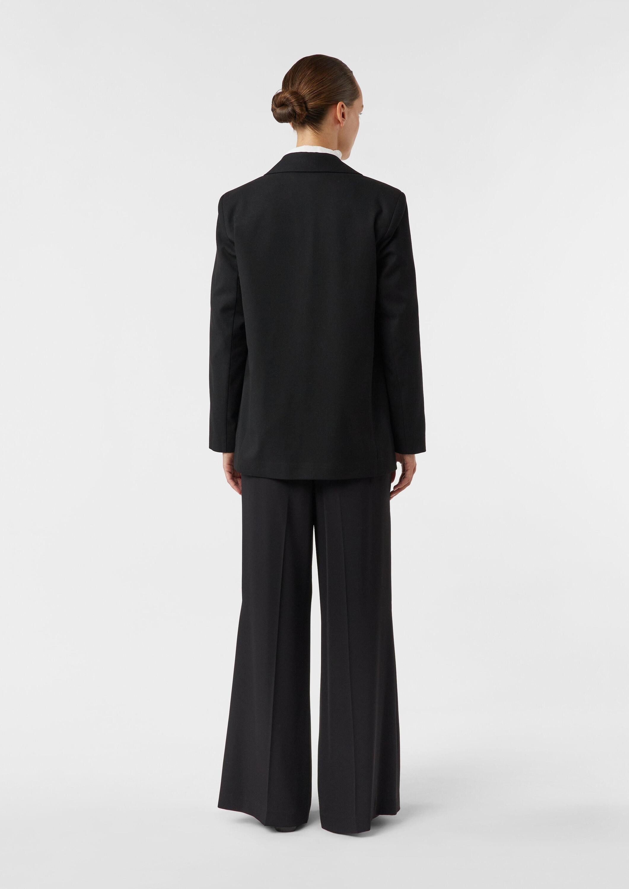 comma Jackenblazer Indoor-Blazer Doppelreihiger Oversize Blazer