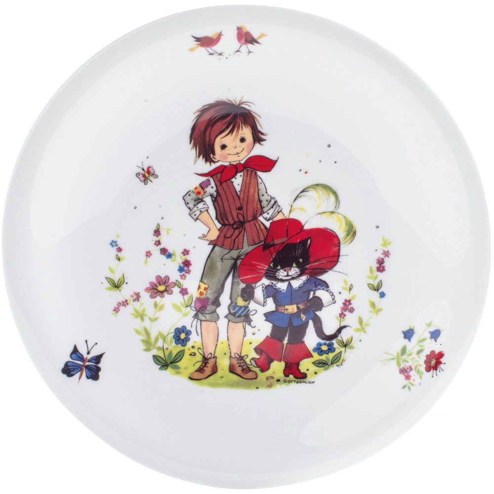 KAHLA Frühstücksteller Kids, Kinderteller 21,5 cm, (1 St), spülmaschinenfest, mikrowellenfest, stapelbar, Made in Germany