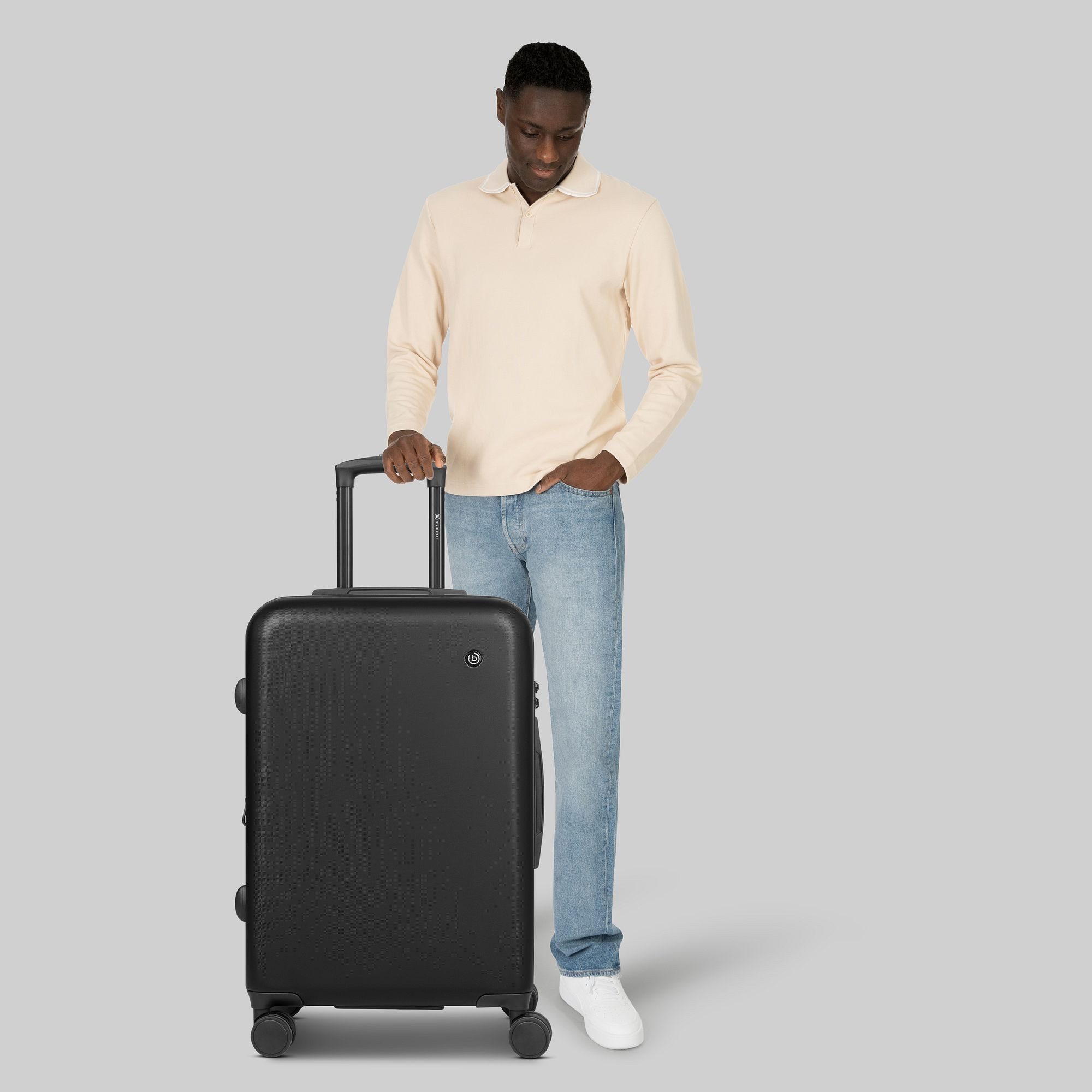 bugatti Hartschalen-Trolley Valencia 2.0, 4 Rollen, ABS