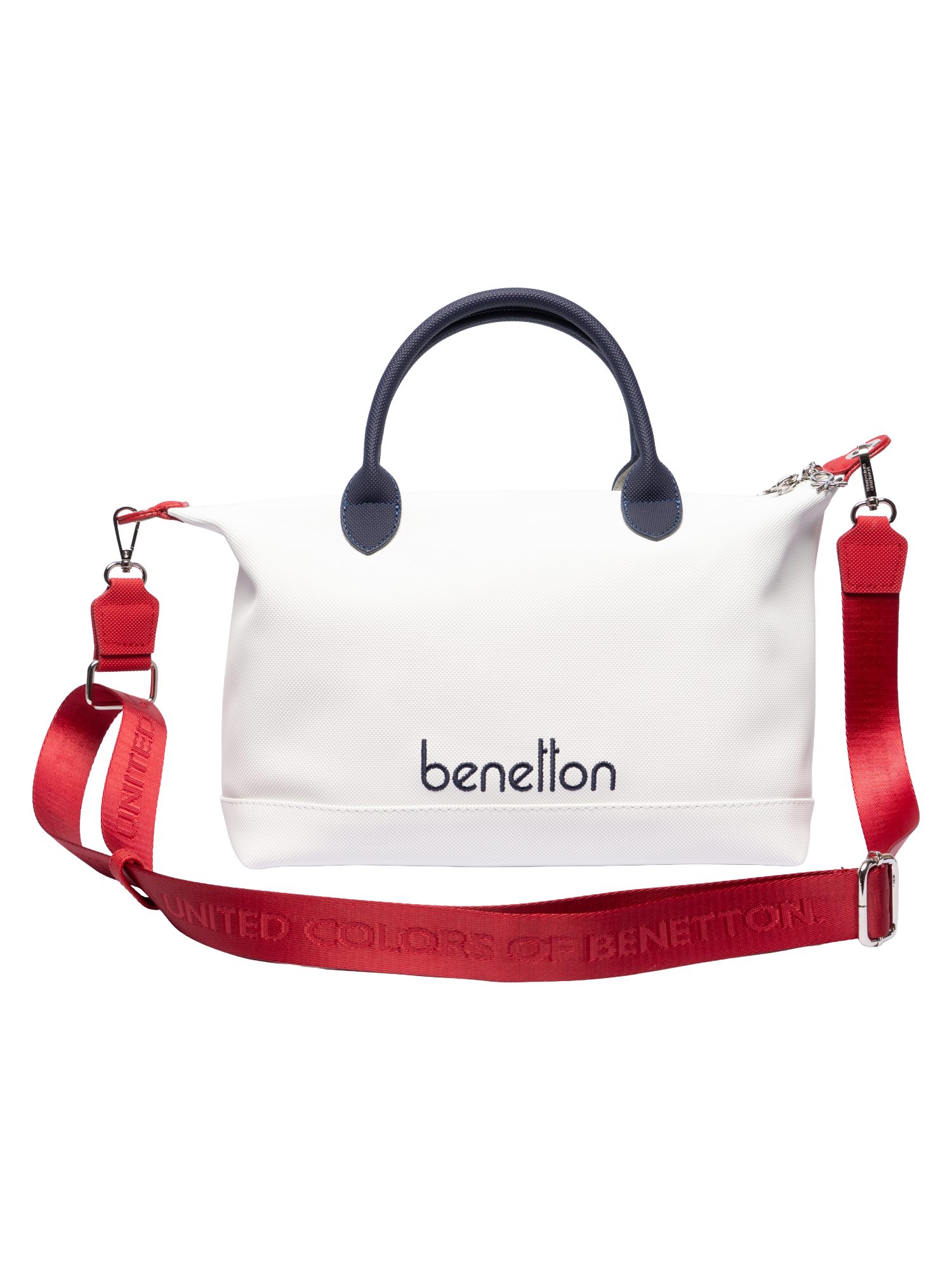 Henkeltasche 2-in-1 Damen Handtasche & Umhängetasche – Tote Bag mit Bodennieten L
