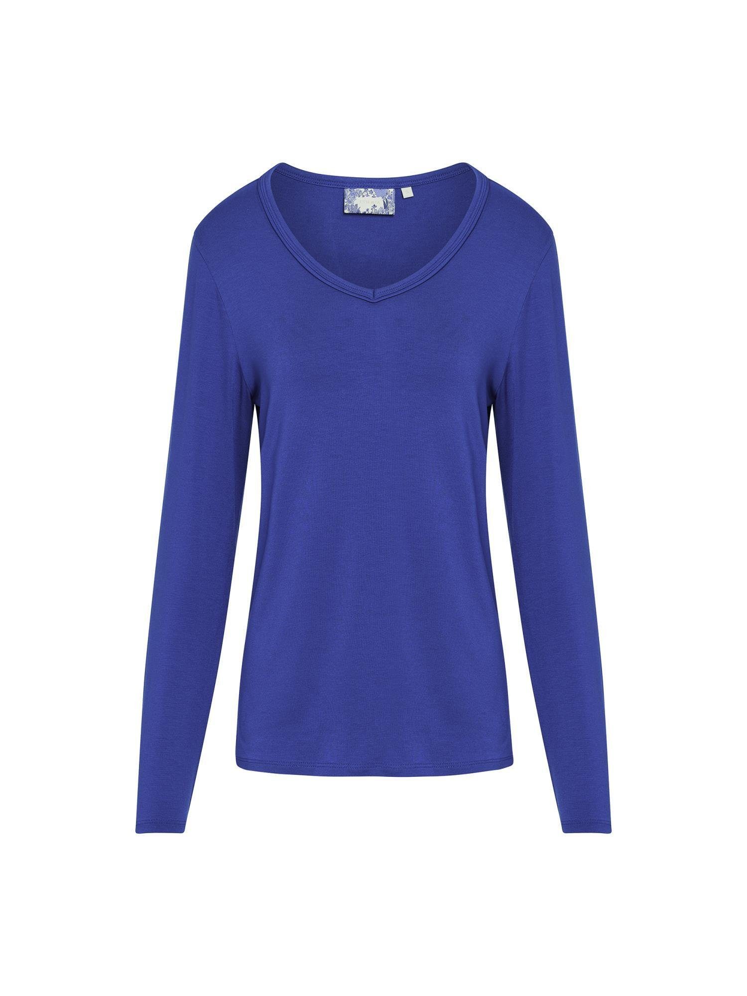 Essenza Nachthemd Eva uni (1-tlg) cobalt blue | Nachthemden