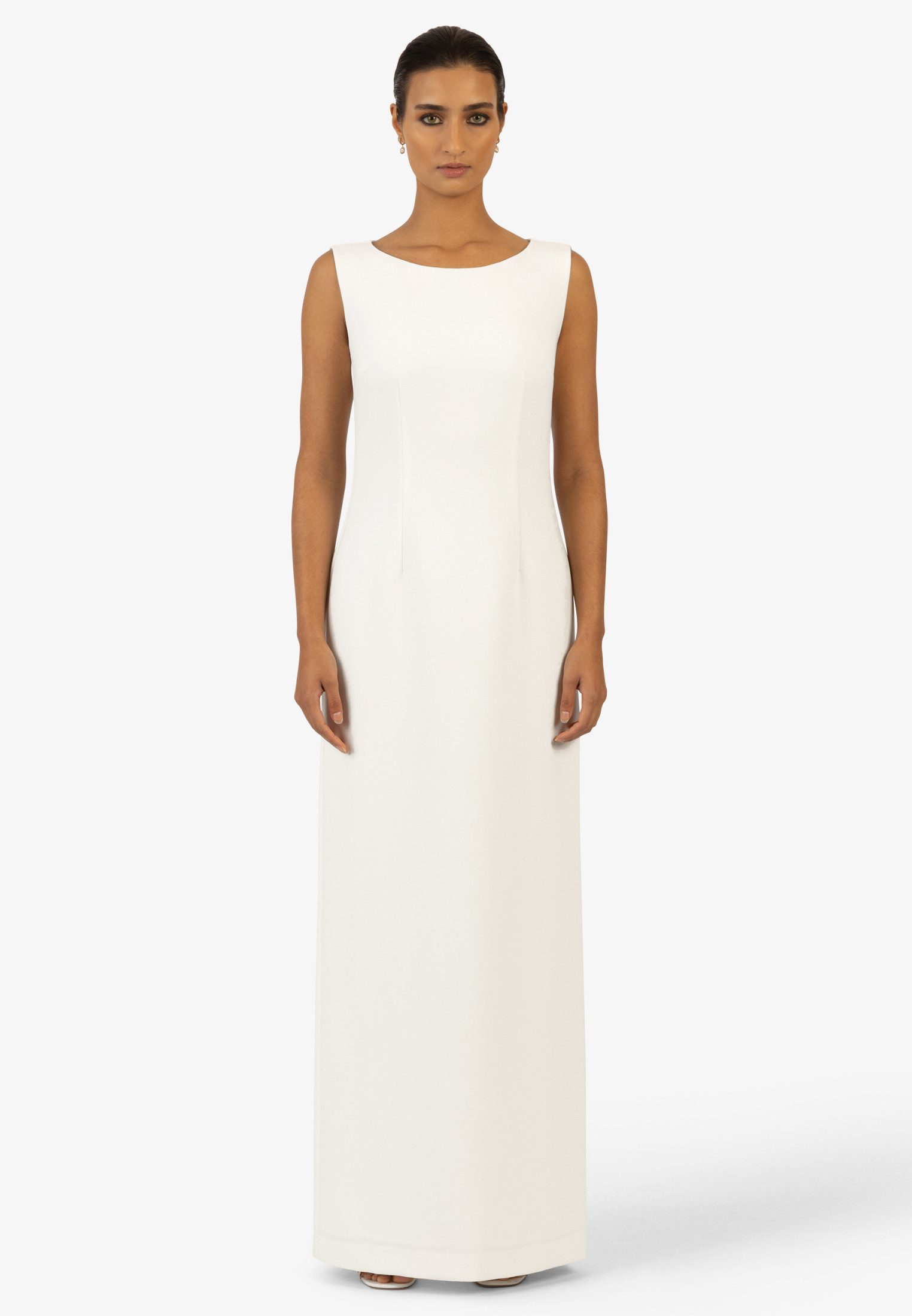 Kraimod Abendkleid mit Rückenschlitz und Rundhals günstig online kaufen