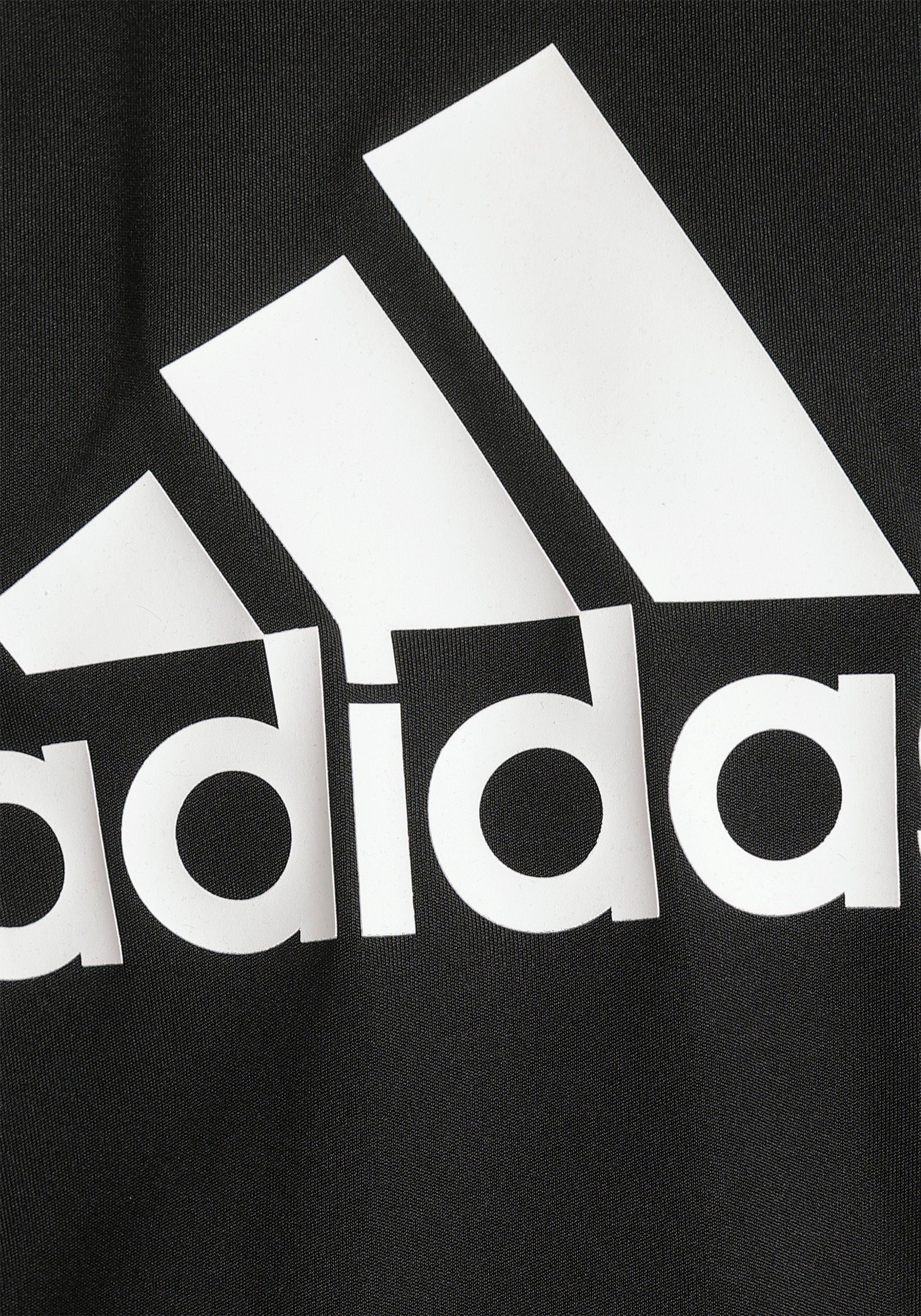 T-Shirt ADIDAS BLACK/WHITE BIG adidas MOVE TO DESIGNED Sportswear LOGO