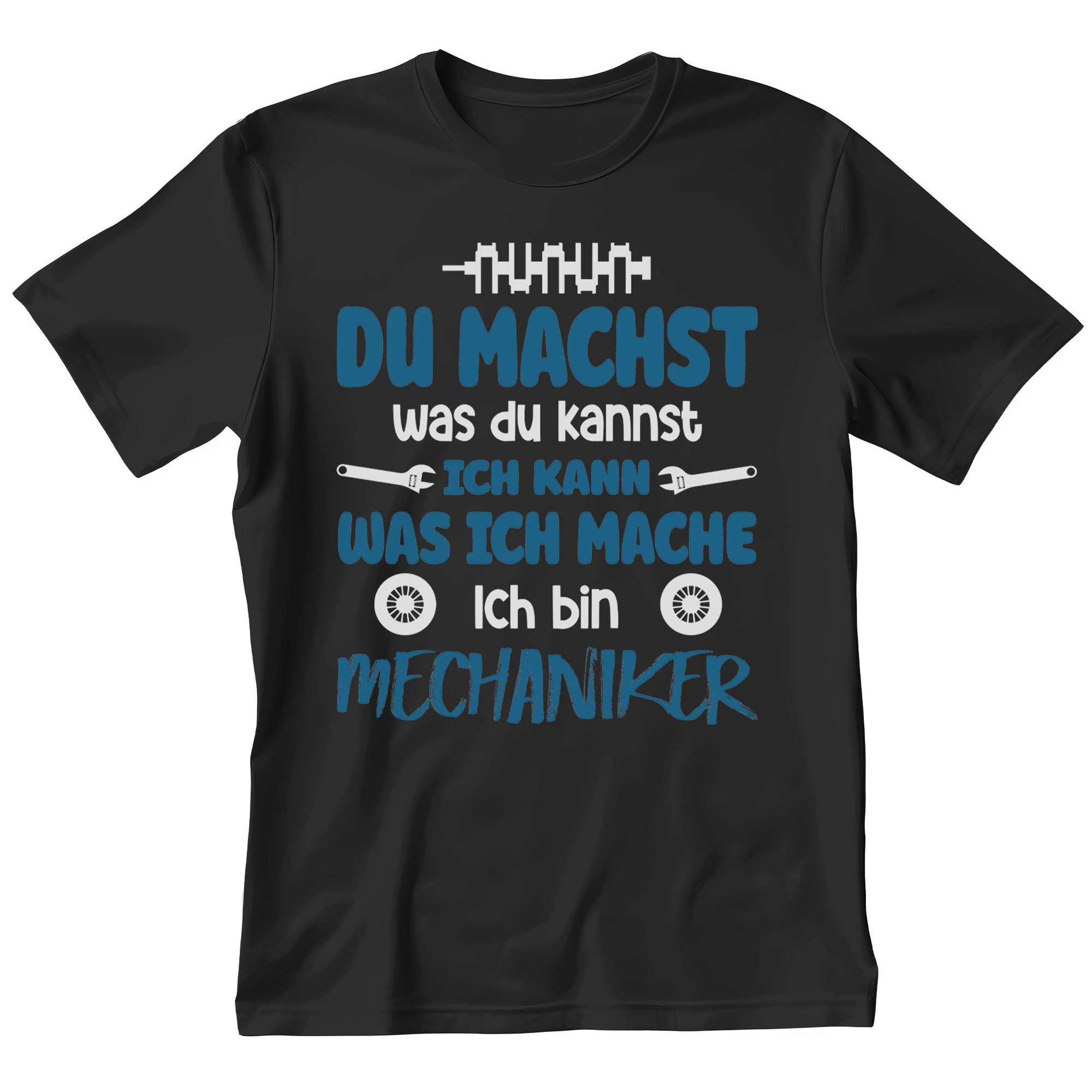 T-Shirt Mechaniker Geschenk Männer Spruch Beruf Ausbildung Abschluss