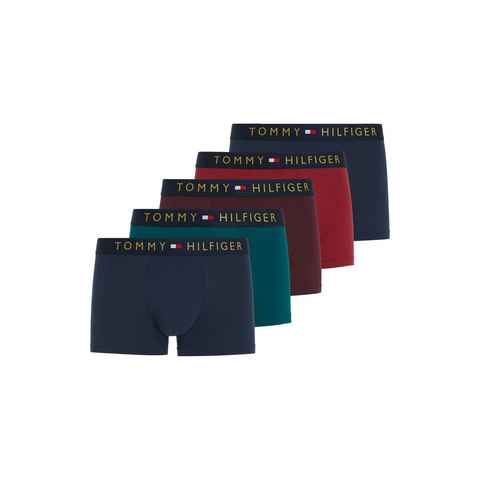 Tommy Hilfiger Underwear Trunk 5P TRUNK GOLD WB (Packung, 5-St., 5er-Pack) mit Logo-Elastikbund