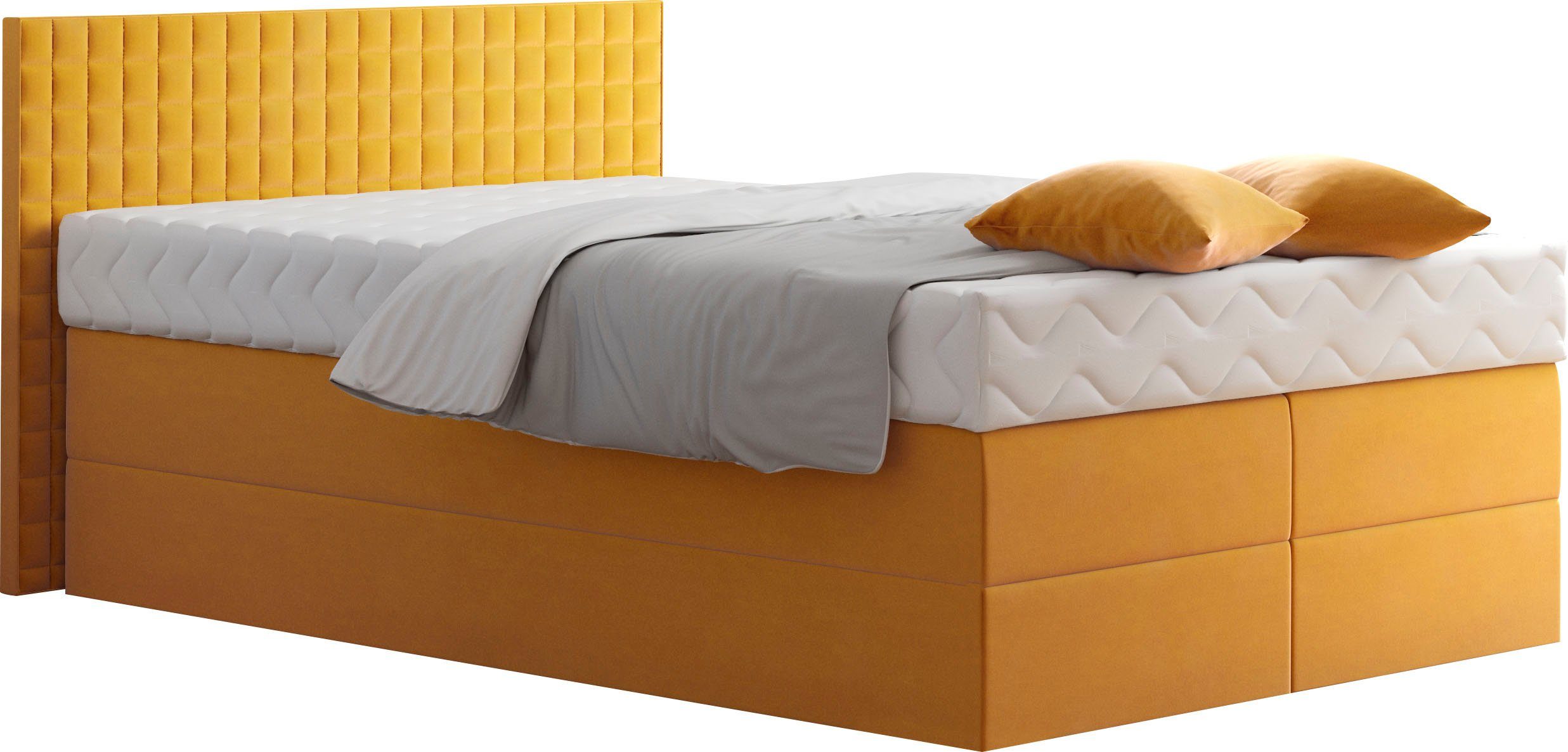Westfalia Schlafkomfort Boxspringbett, mit Zierkissen, wahlweise mit Topper günstig online kaufen