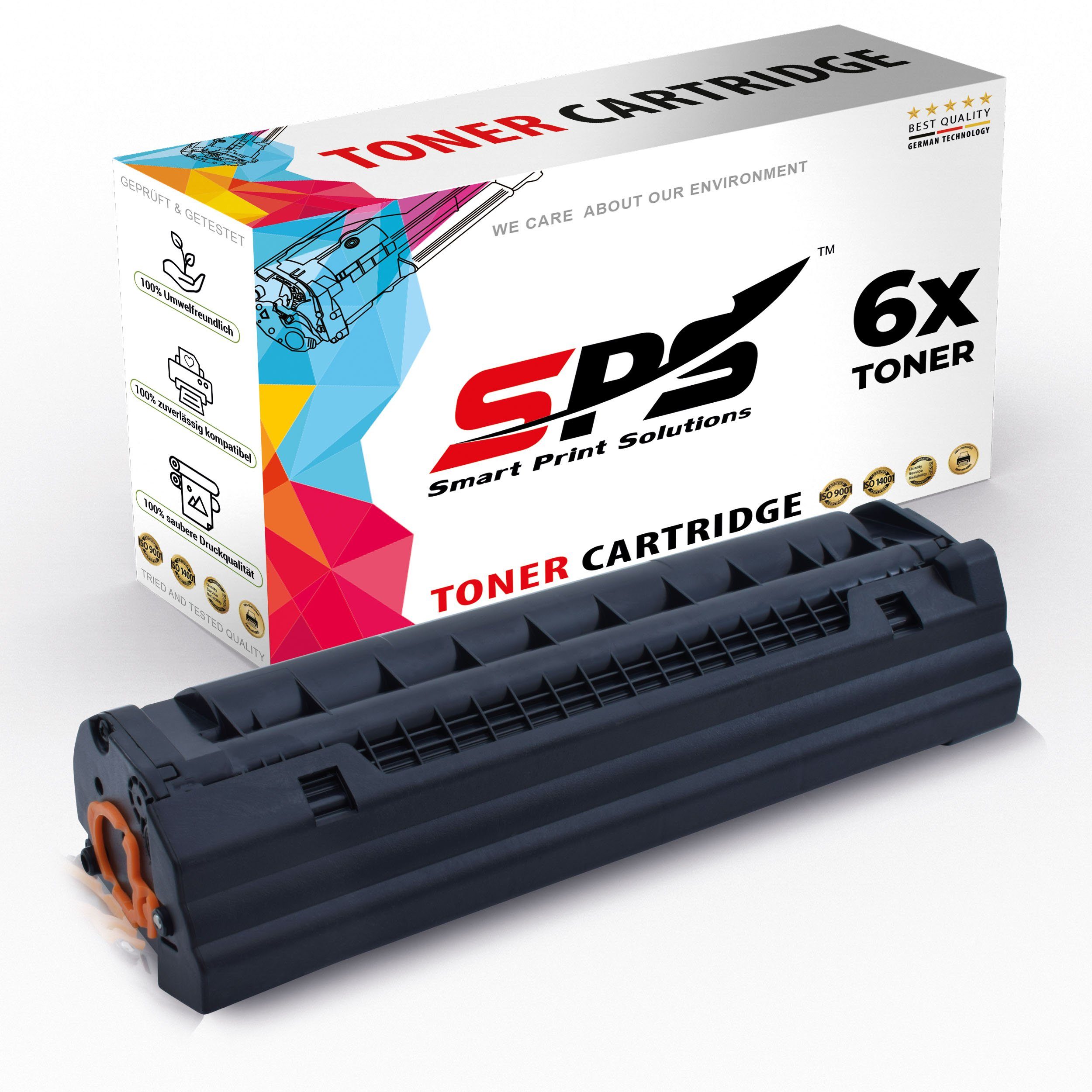 SPS Tonerkartusche Kompatibel für HP Laser 107A 106A W1106A, (6er Pack)
