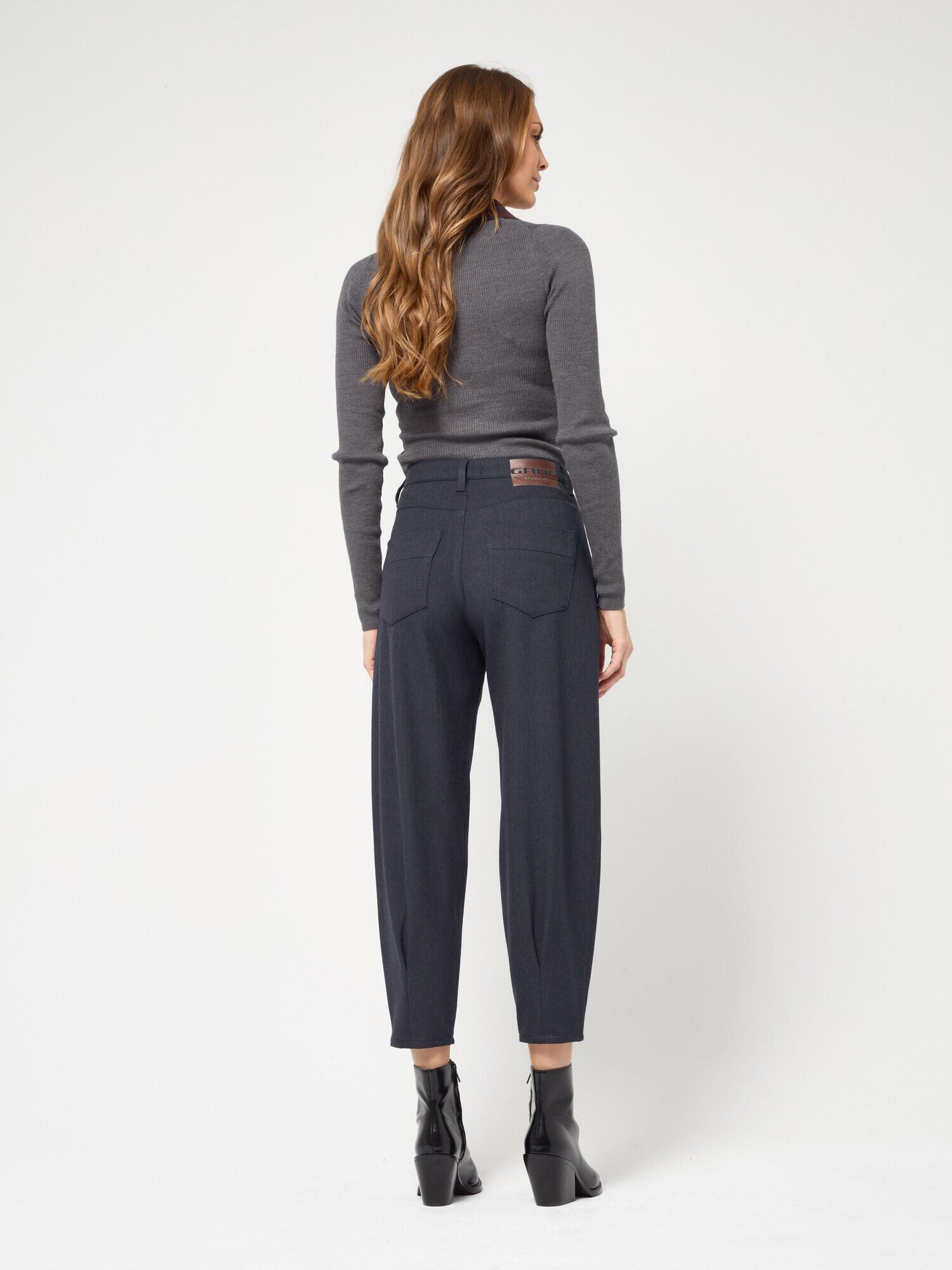GANG Stoffhose 94SILVIA CROPPED im 5-Pocket-Style