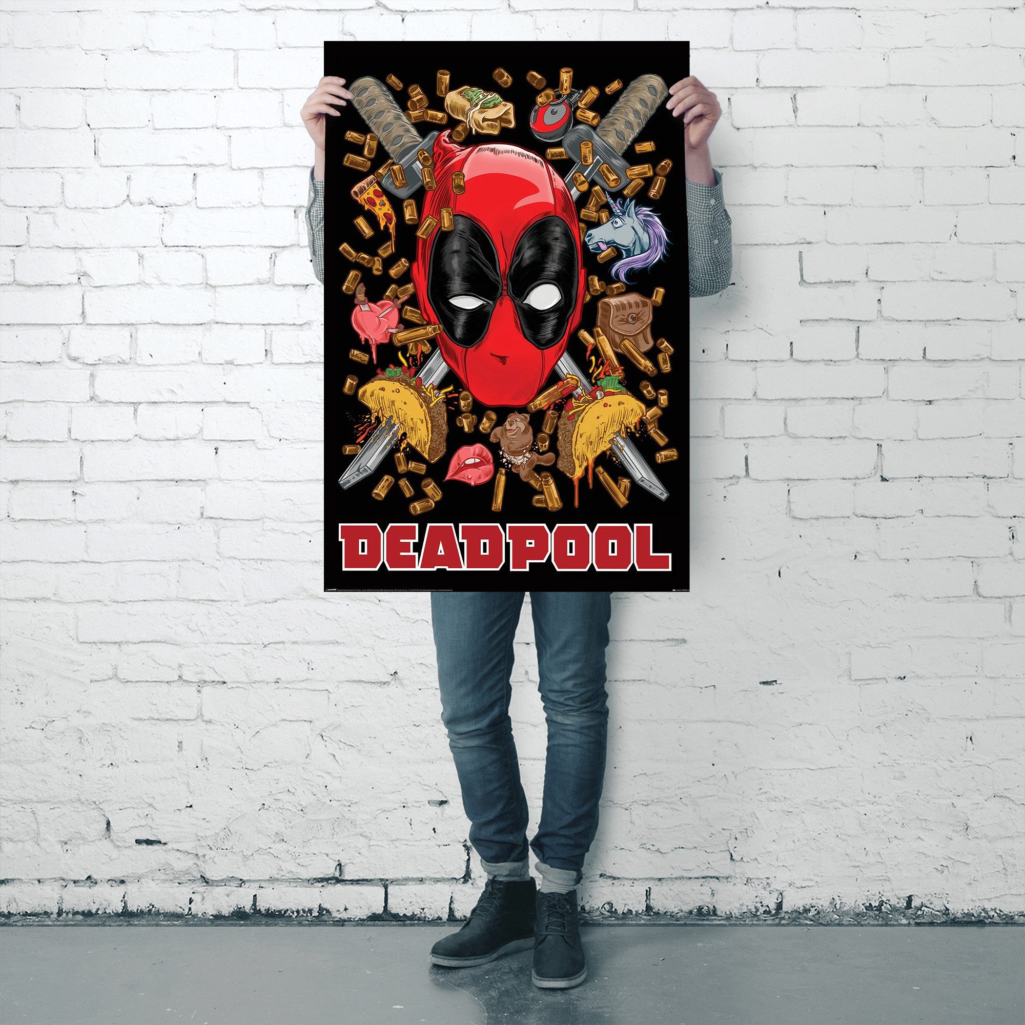PYRAMID Poster Marvel Deadpool Poster Chimichanga 61 x 91,5 cm – Bild 5 von 5