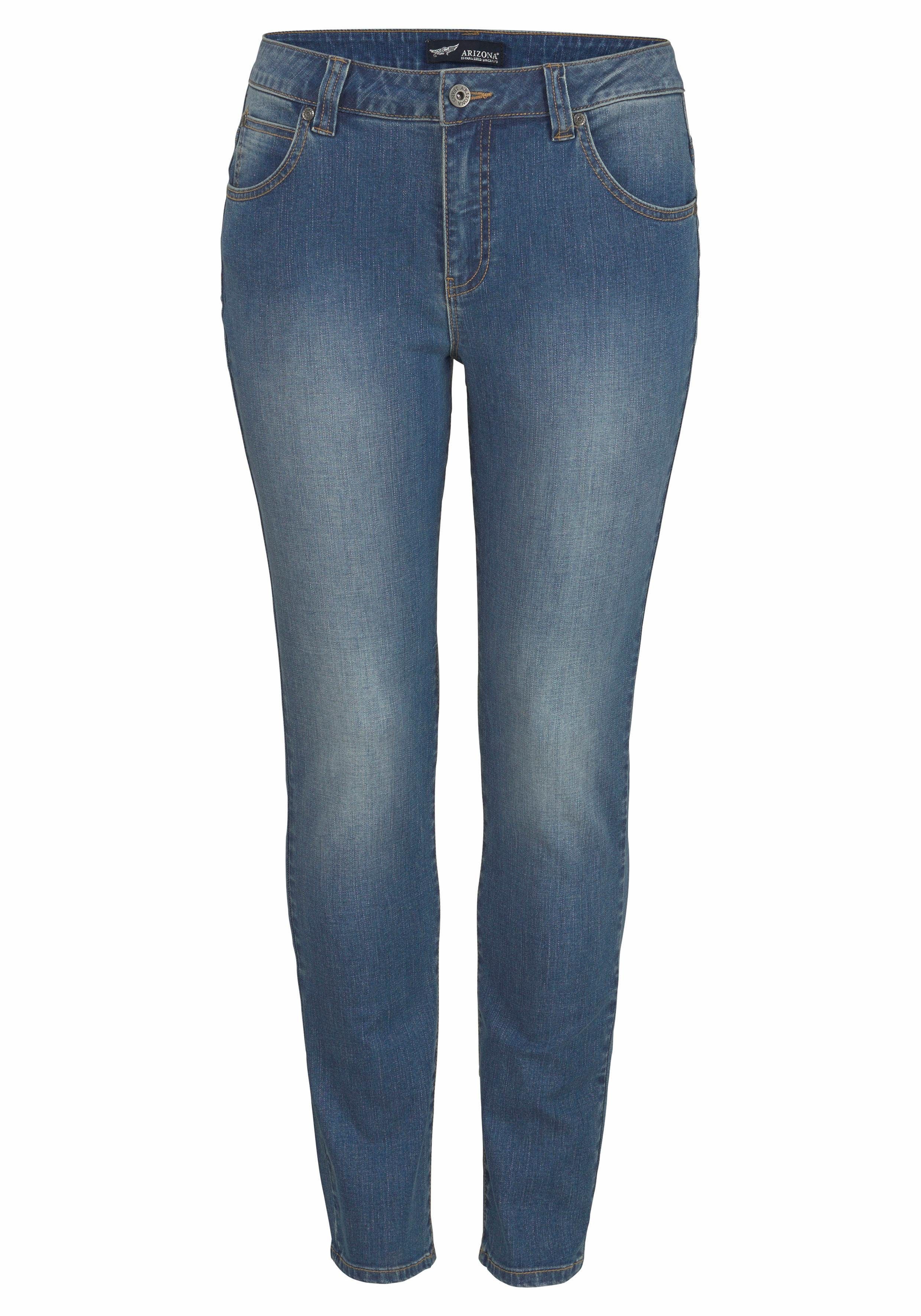 Arizona Slim-fit-Jeans Curve-Collection hohe Leibhöhe, Five-Pocket-Design, Zip-Fly – Bild 5 von 5