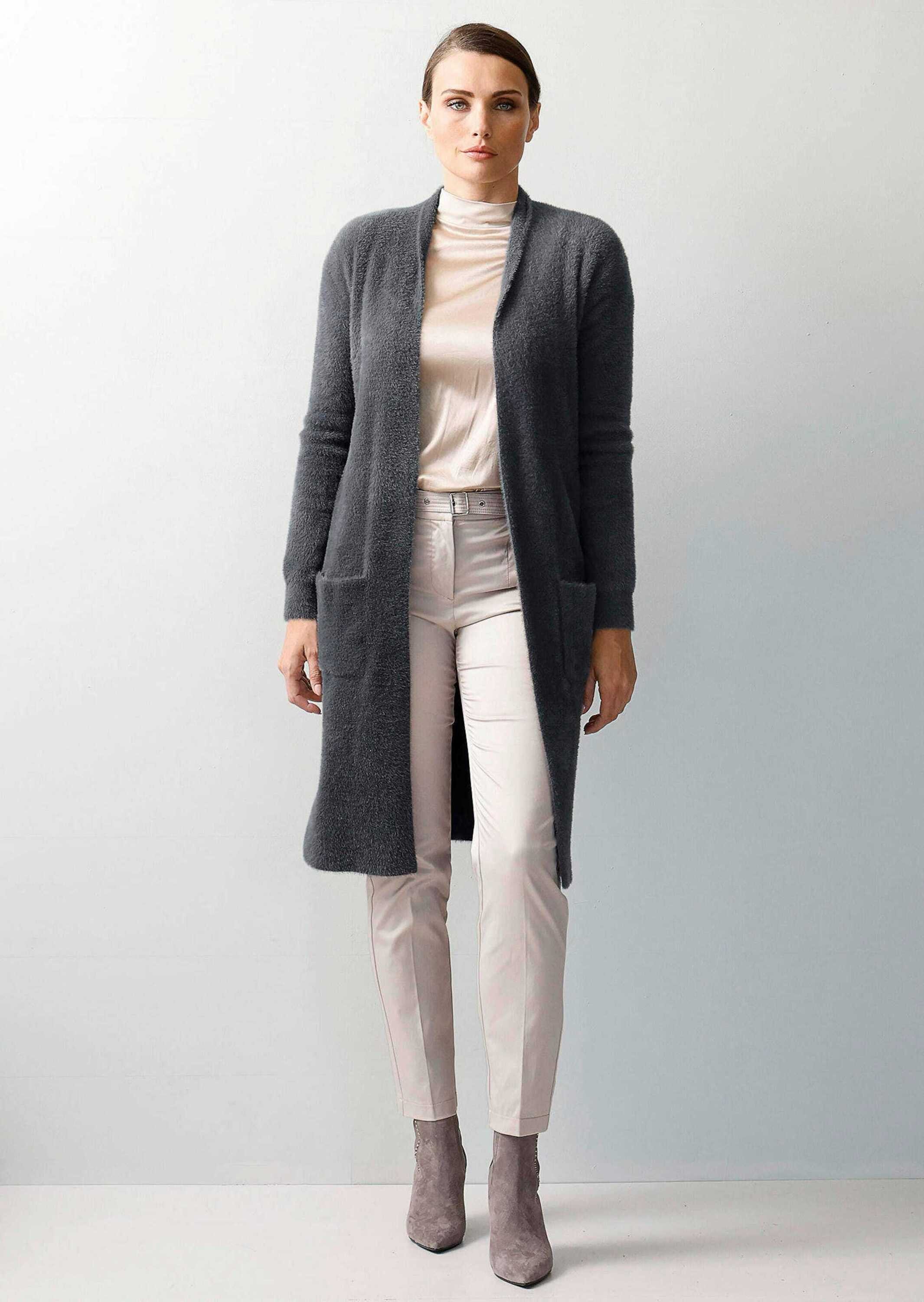 Alba Moda Strickjacke Strickjacke in weicher günstig online kaufen