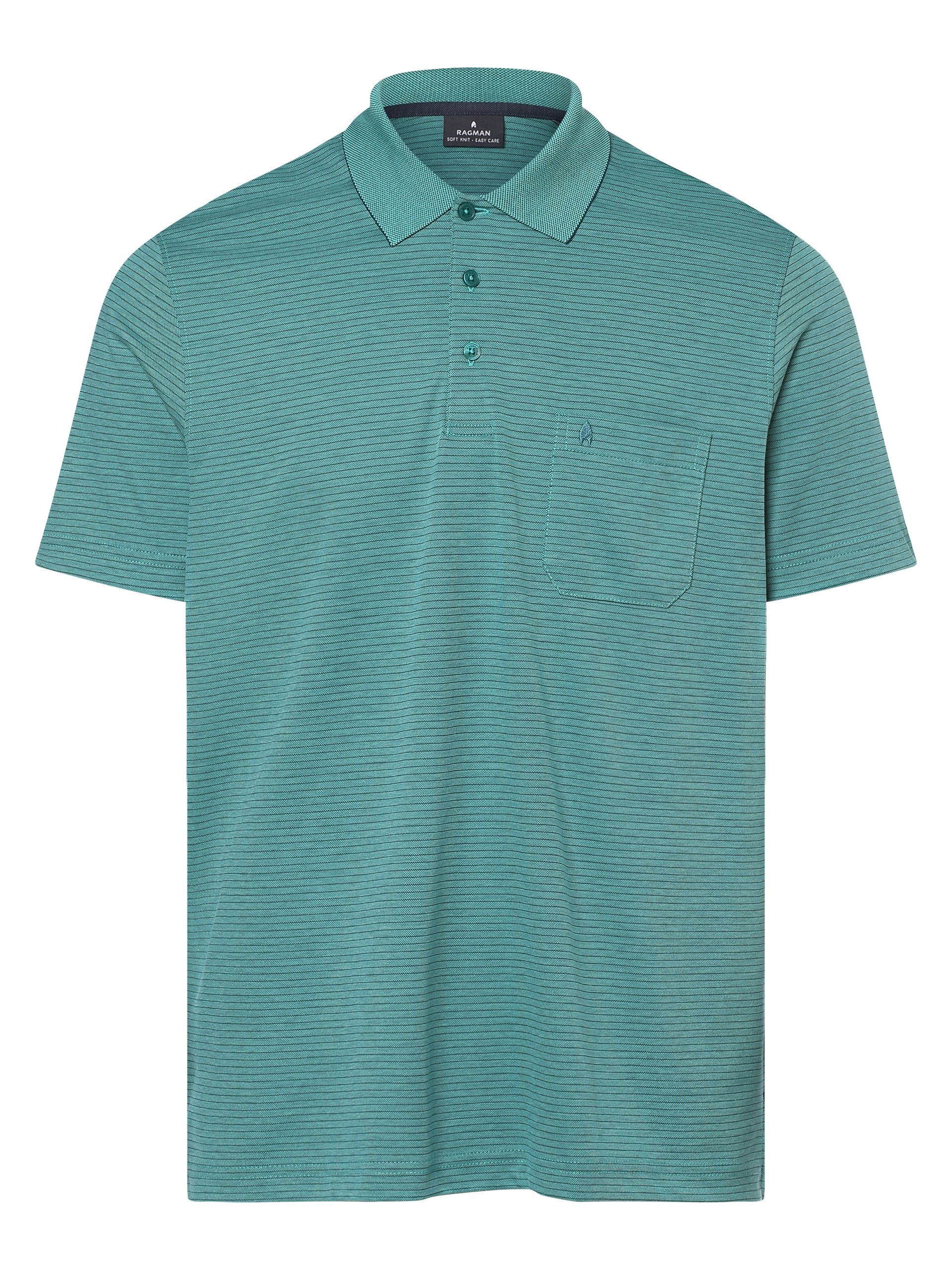 RAGMAN Poloshirt aqua