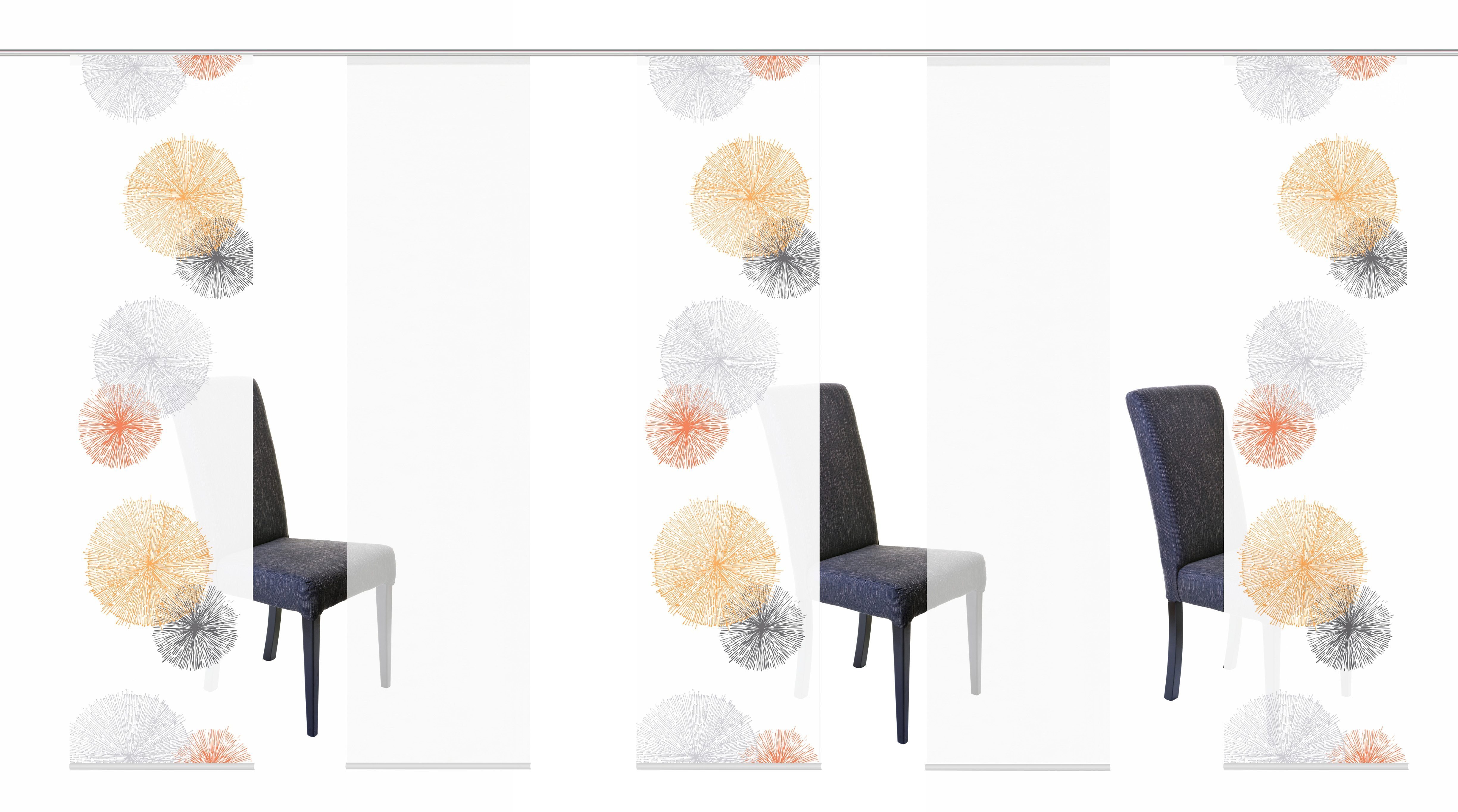 HOME WOHNIDEEN Schiebegardine SCOPPIO (5 St), günstig online kaufen