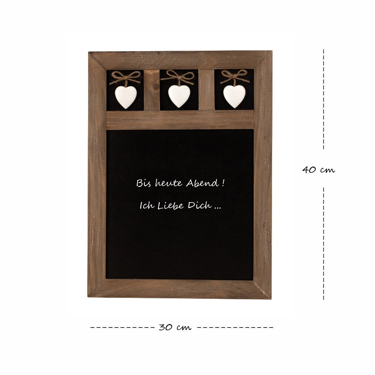 LB H&F Lilienburg Wandtafel Kreidetafel Holzrahmen günstig online kaufen