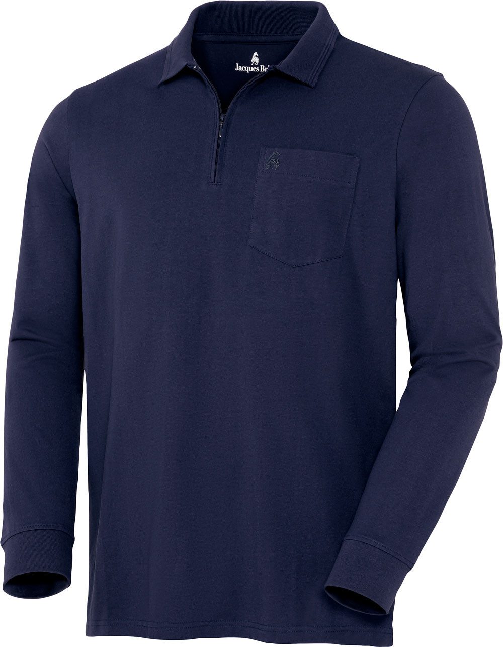 Jacques Britt Langarm-Poloshirt Superweich mit hohem Baumwoll-Anteil günstig online kaufen