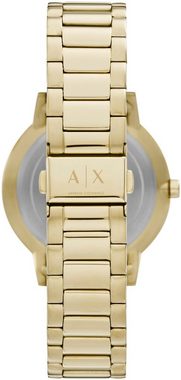 ARMANI EXCHANGE Quarzuhr AX7119, (Set, 2-tlg., inklusive Schmuckarmband), Armbanduhr, Herrenuhr, ideal auch als Geschenk, analog