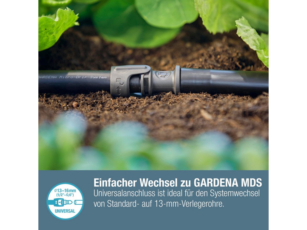 Thumbnail - GARDENA Versenkregner Gardena Universalverbinder, 13 mm (1/2)