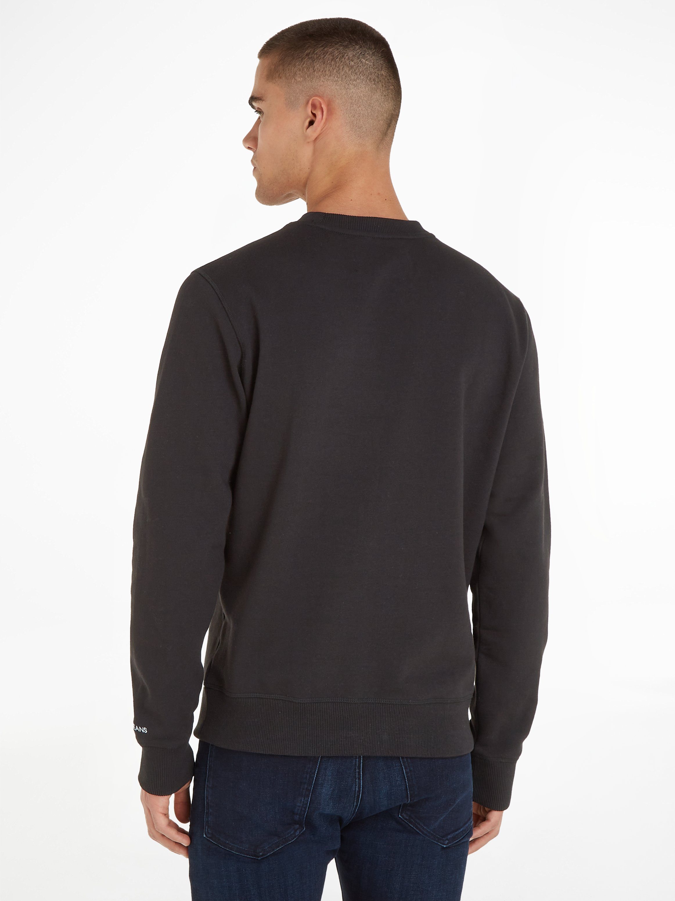 Calvin Klein Jeans Sweatshirt CK ESSENTIAL REG CN mit Logoschriftzug auf dem Arm