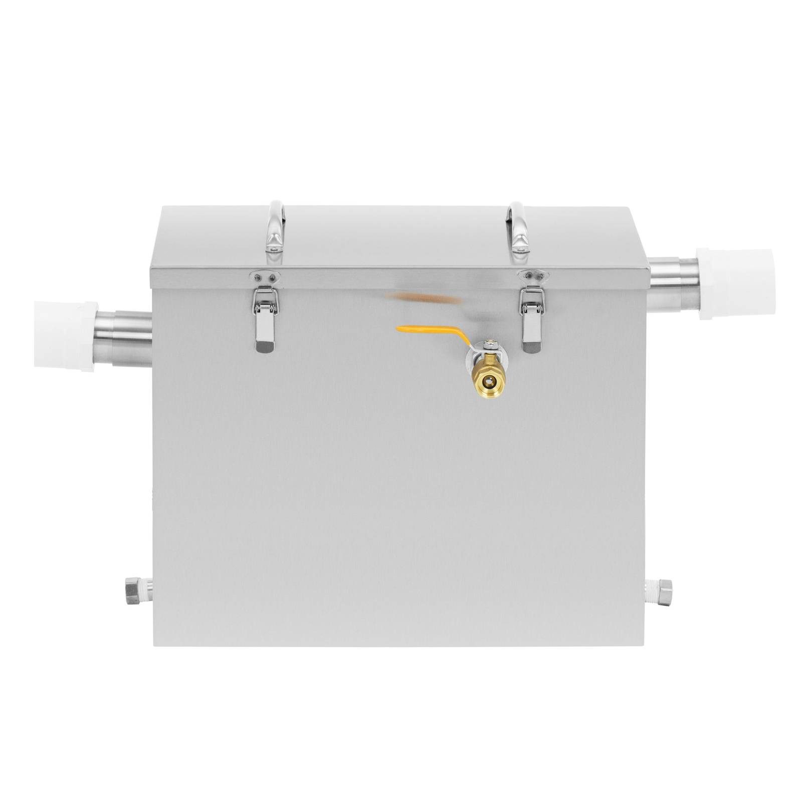 Royal Catering Fetttrennkanne Fettabscheider 40 l Edelstahl Ölabscheider Fettseparator Ablasshahn, Edelstahl (304)