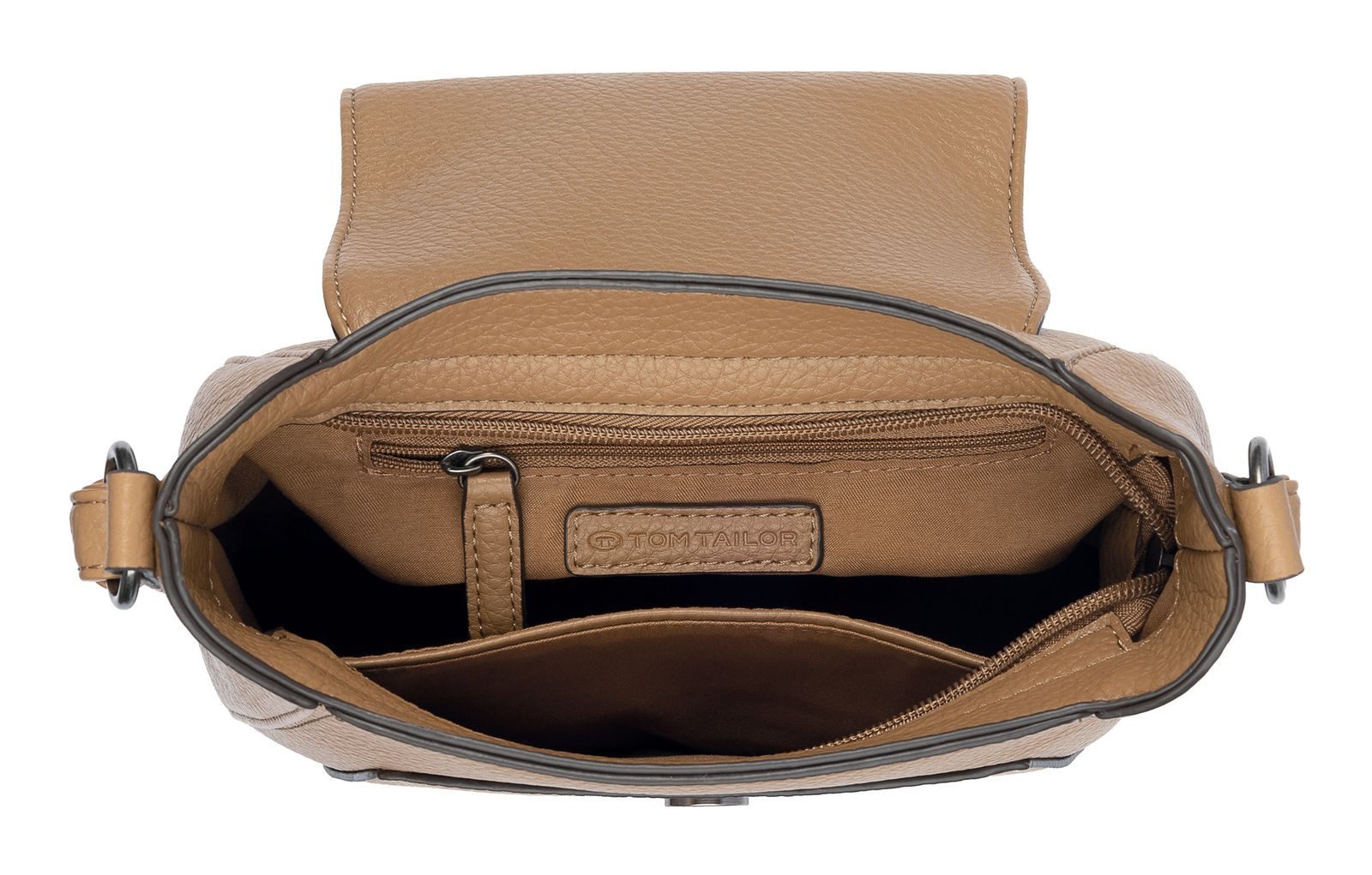 TOM TAILOR Umhängetasche Flap Bag Top Zip