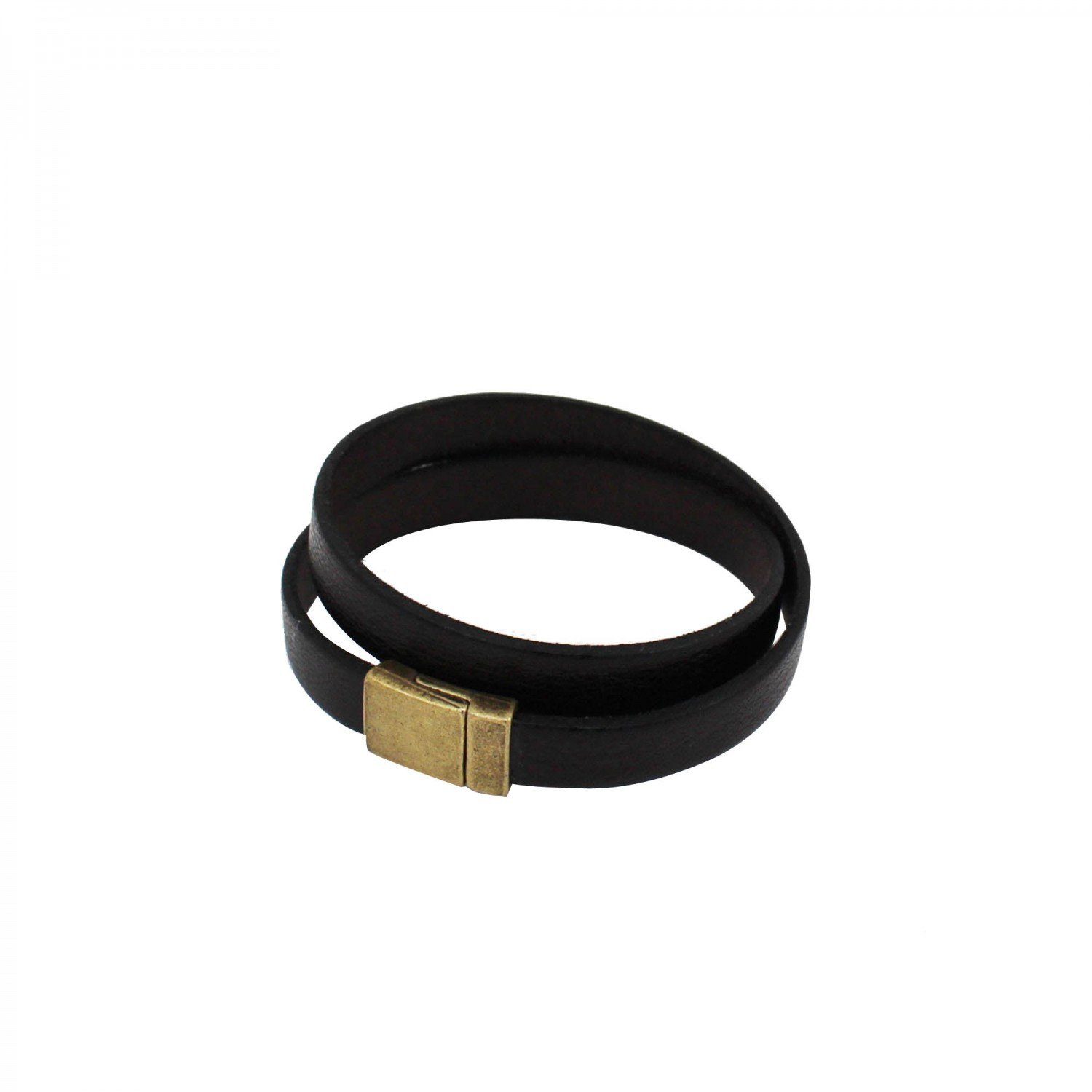Armband Lederarmband Unisex dunkelbraun, Lederschmuck
