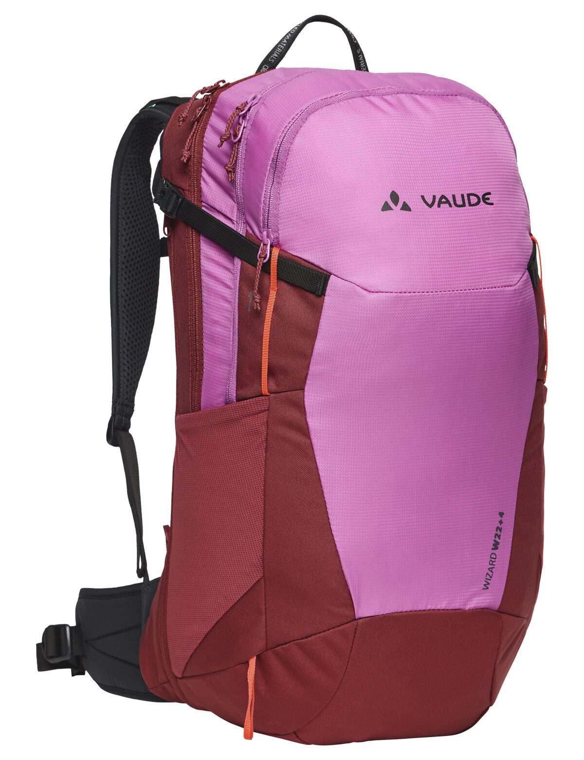VAUDE Trekkingrucksack Women's Wizard 22+4, Multifunktionaler Wanderrucksack mit innovativem Tragesystem, 26 Lite