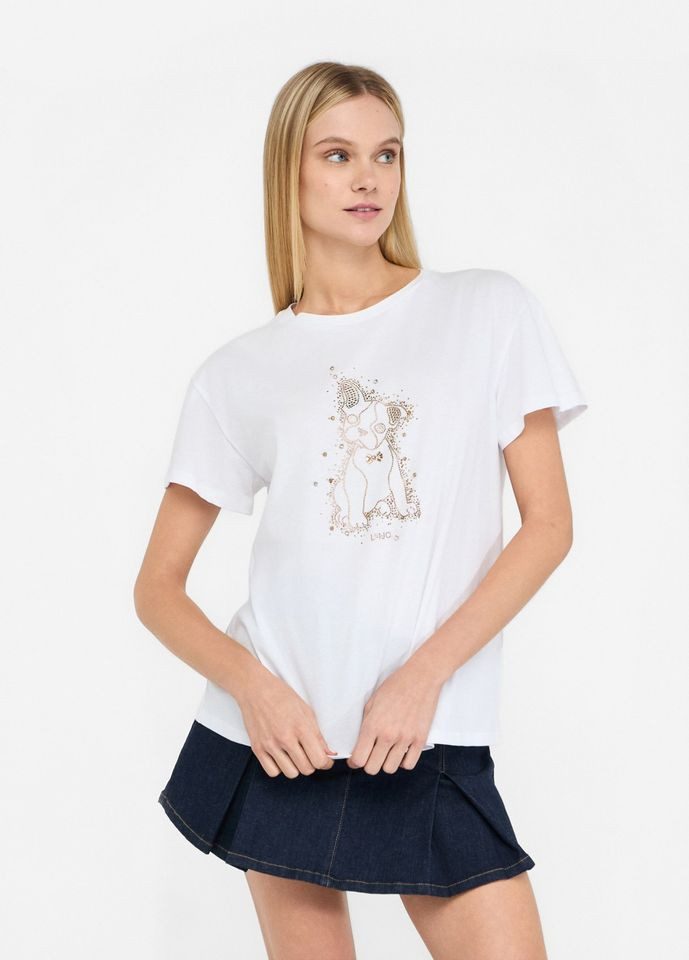 Liu Jo T-Shirt – Baumwoll-T-Shirt mit günstig online kaufen