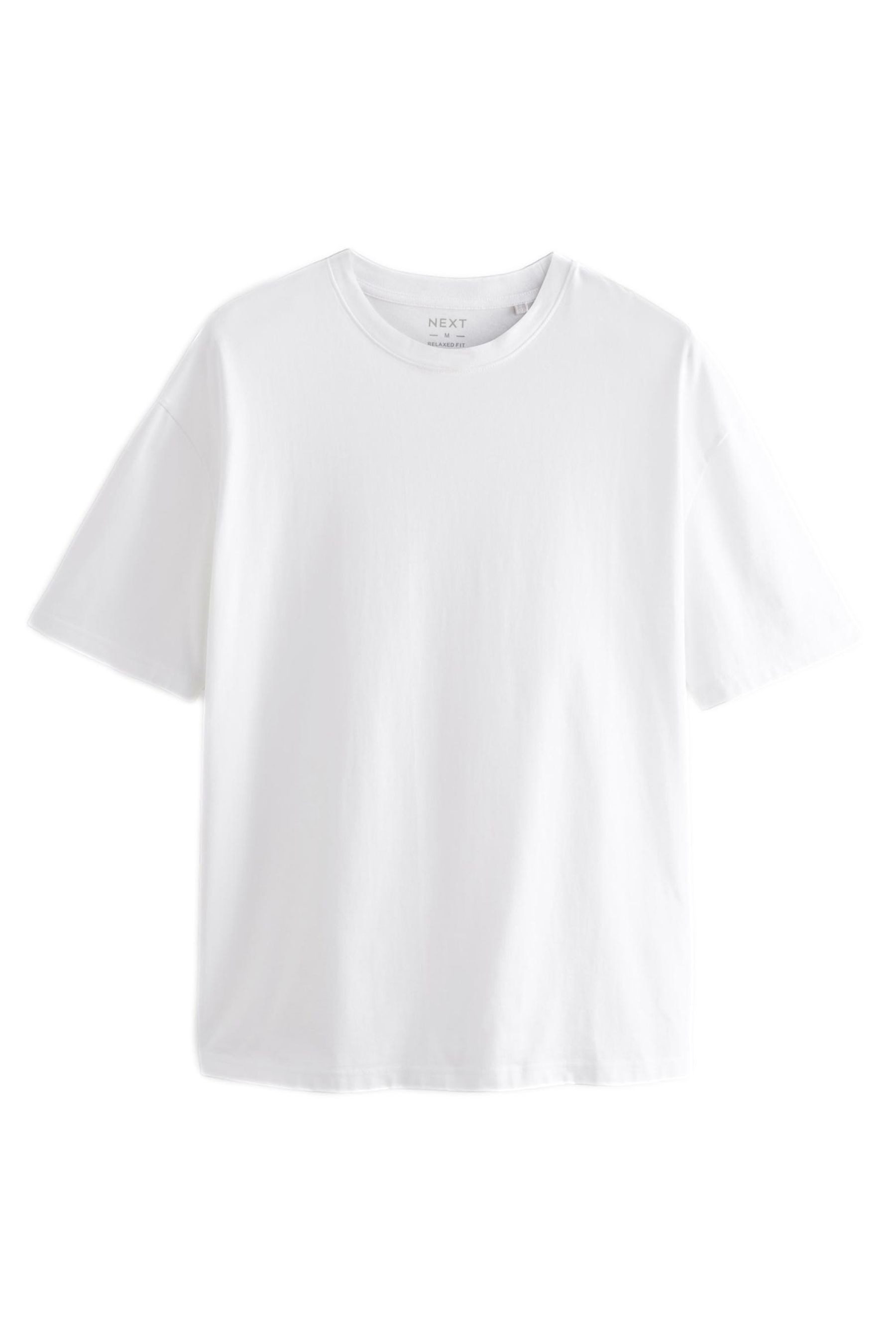 Next T-Shirt Rundhals-T-Shirt im Relaxed Fit (1-tlg)