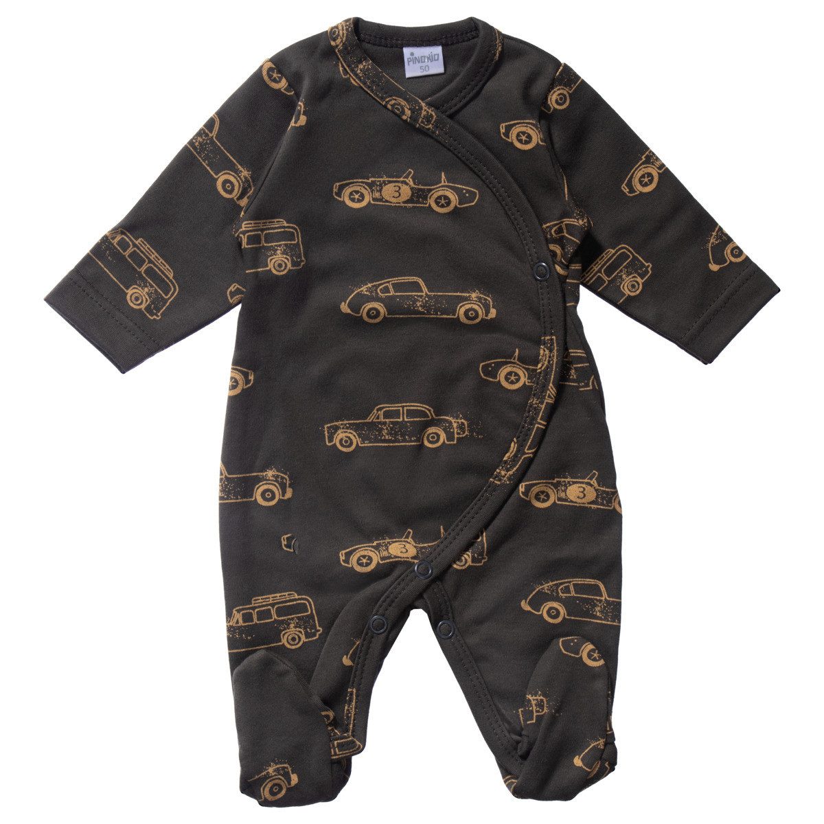 PINOKIO Strampler Auto Unisex Kinder Einteiler, Overall, Babyanzug, Babyoverall, Babyanzug