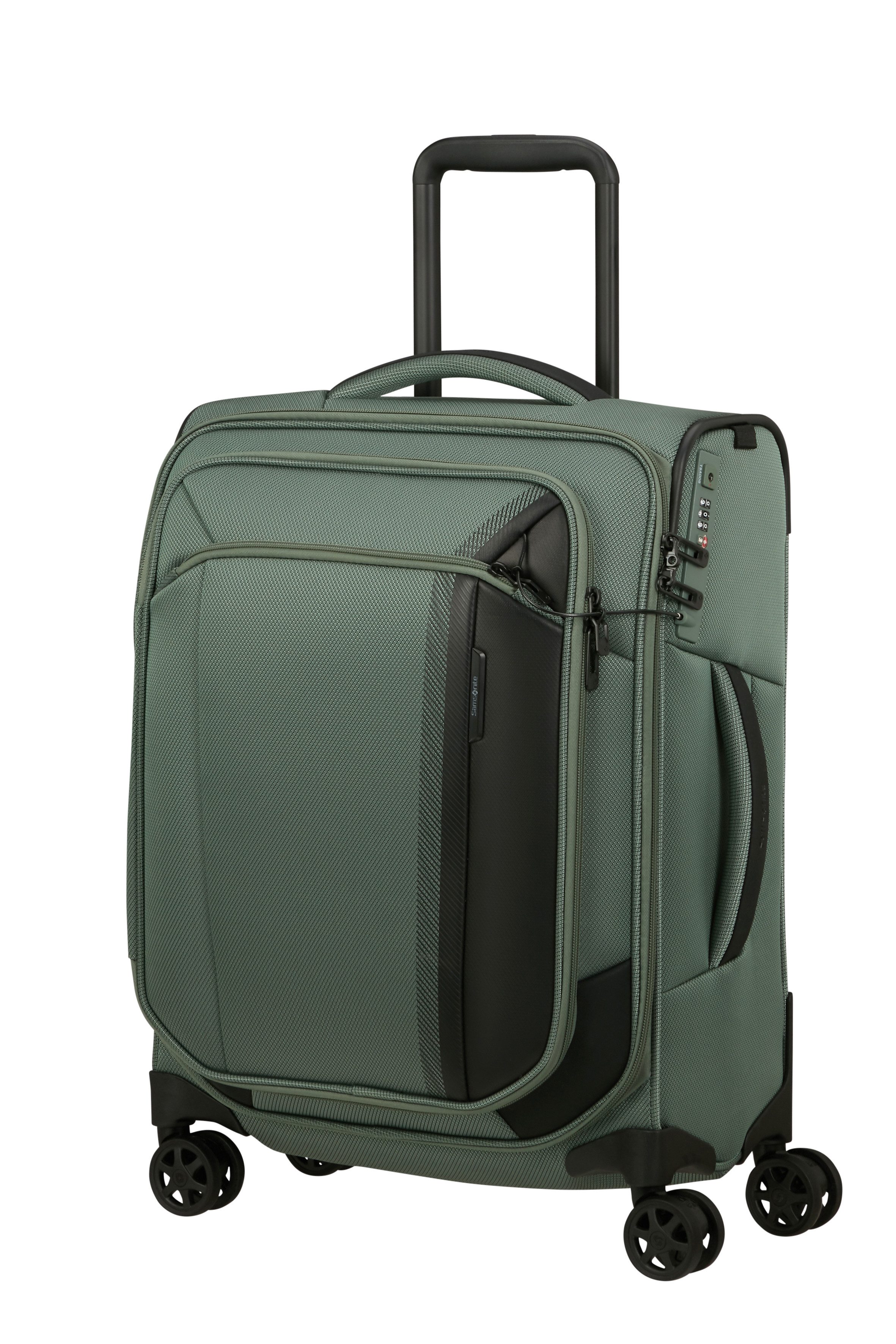 Samsonite Weichgepäck-Trolley RESPARK, verschiedene Größen und Farben, 4 Rollen, mit mehreren Tragegriffen, Innenmaterial aus Polyester