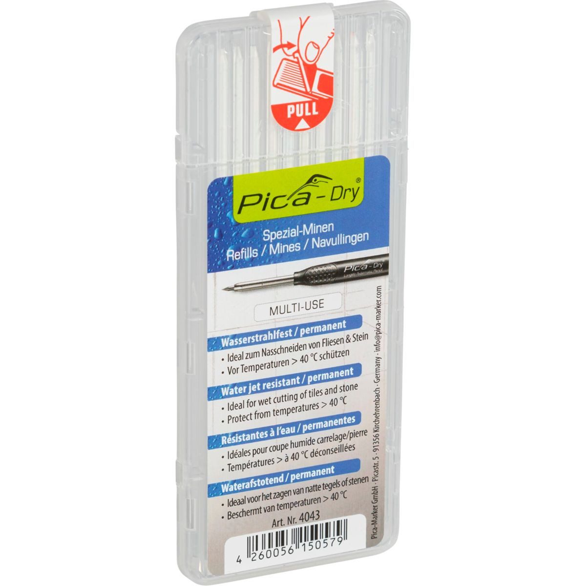 Pica-Marker Kreidemarker Pica DRY Minen-Set