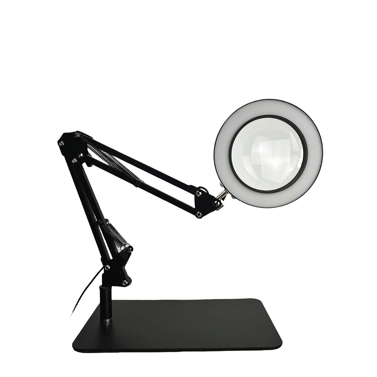 autolock Lupenlampe LED Lupenleuchte 10X Beleuchtete Lupe mit 3 Farbmodi 2-in-1, Schreibtischlampe und Klemme LED Lupenlampe  für Handwerk