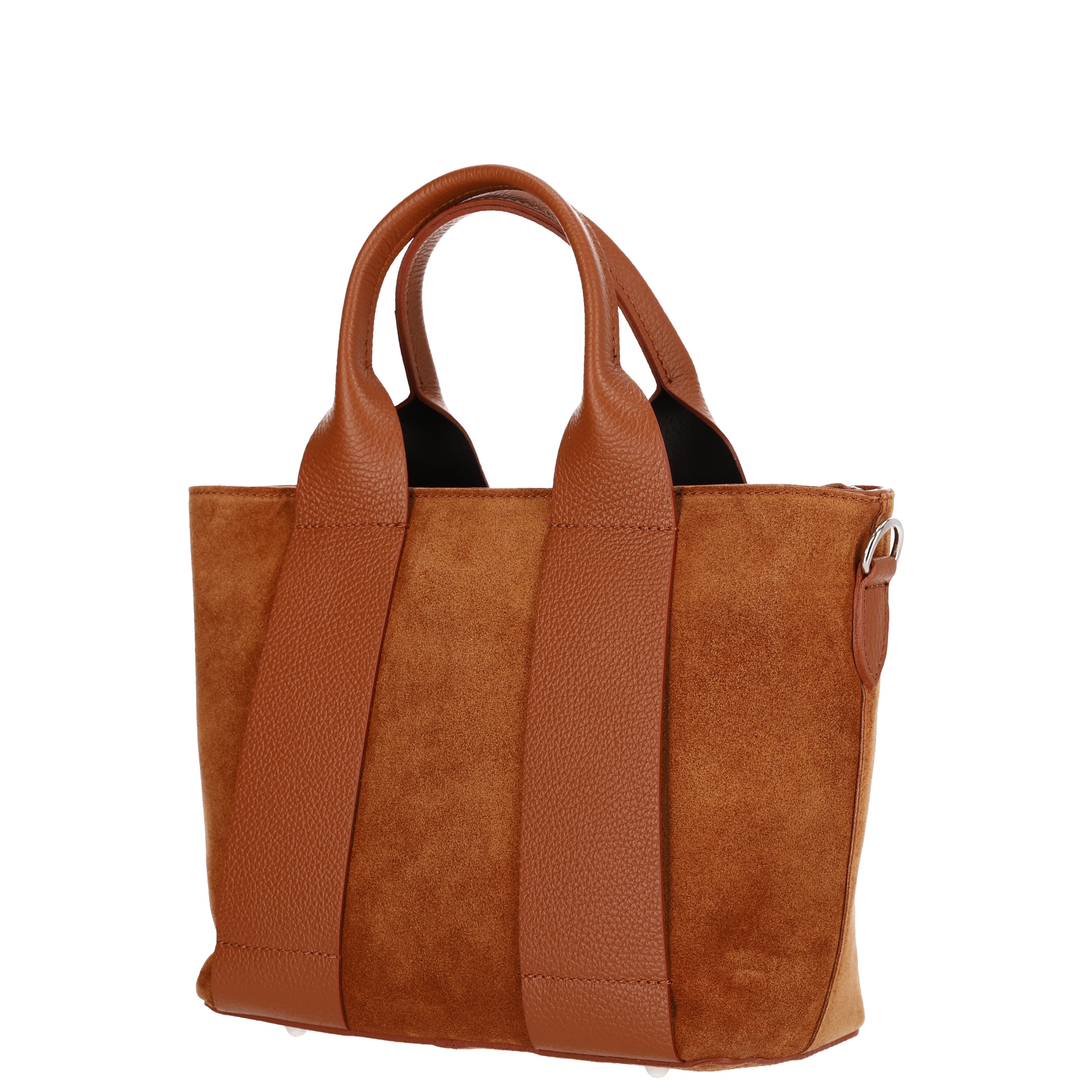 Botego Umhängetasche Damen echtes Leder, Schultertasche Damen Wildleder, Ledertasche Damen