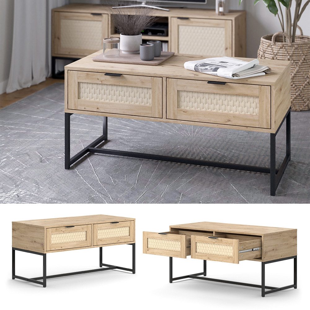 Vicco Couchtisch Natal, Eiche, 100 x günstig online kaufen