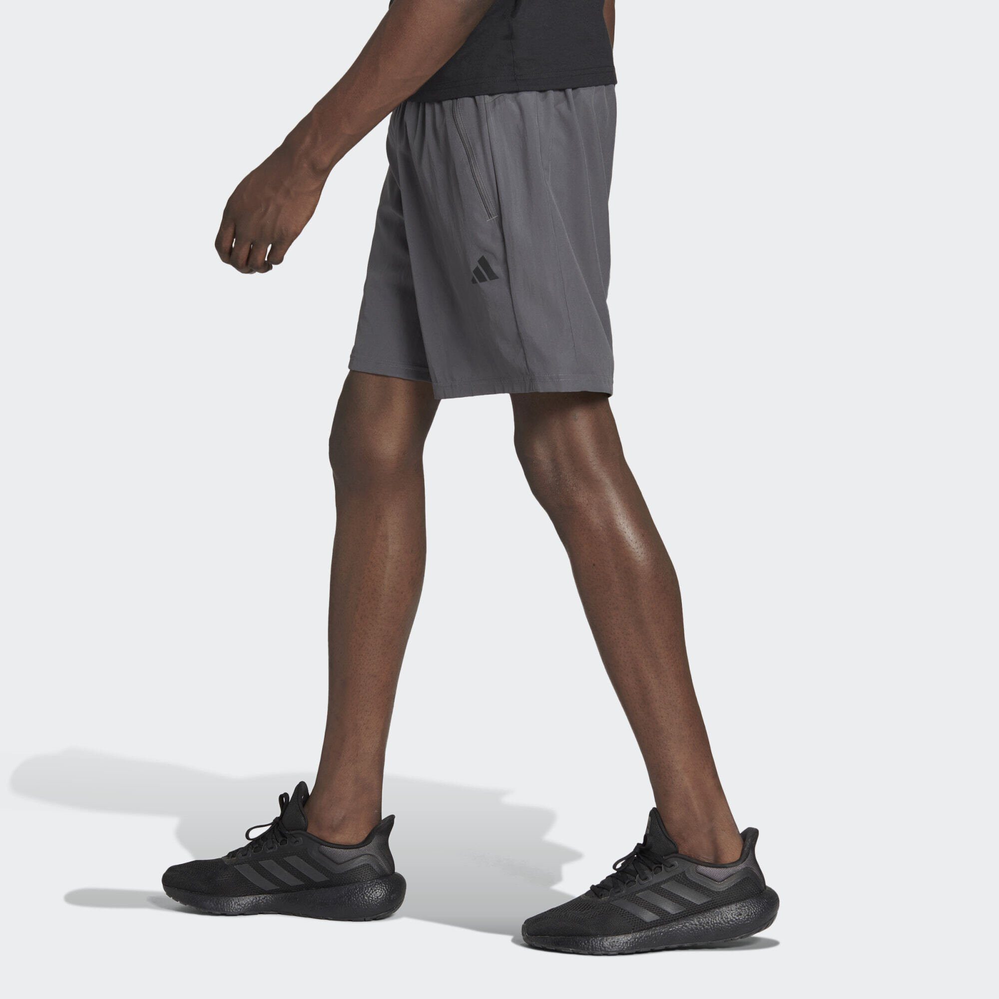 adidas Performance Funktionsshorts Five TRAIN TRAINING ESSENTIALS Black Grey / SHORTS WOVEN