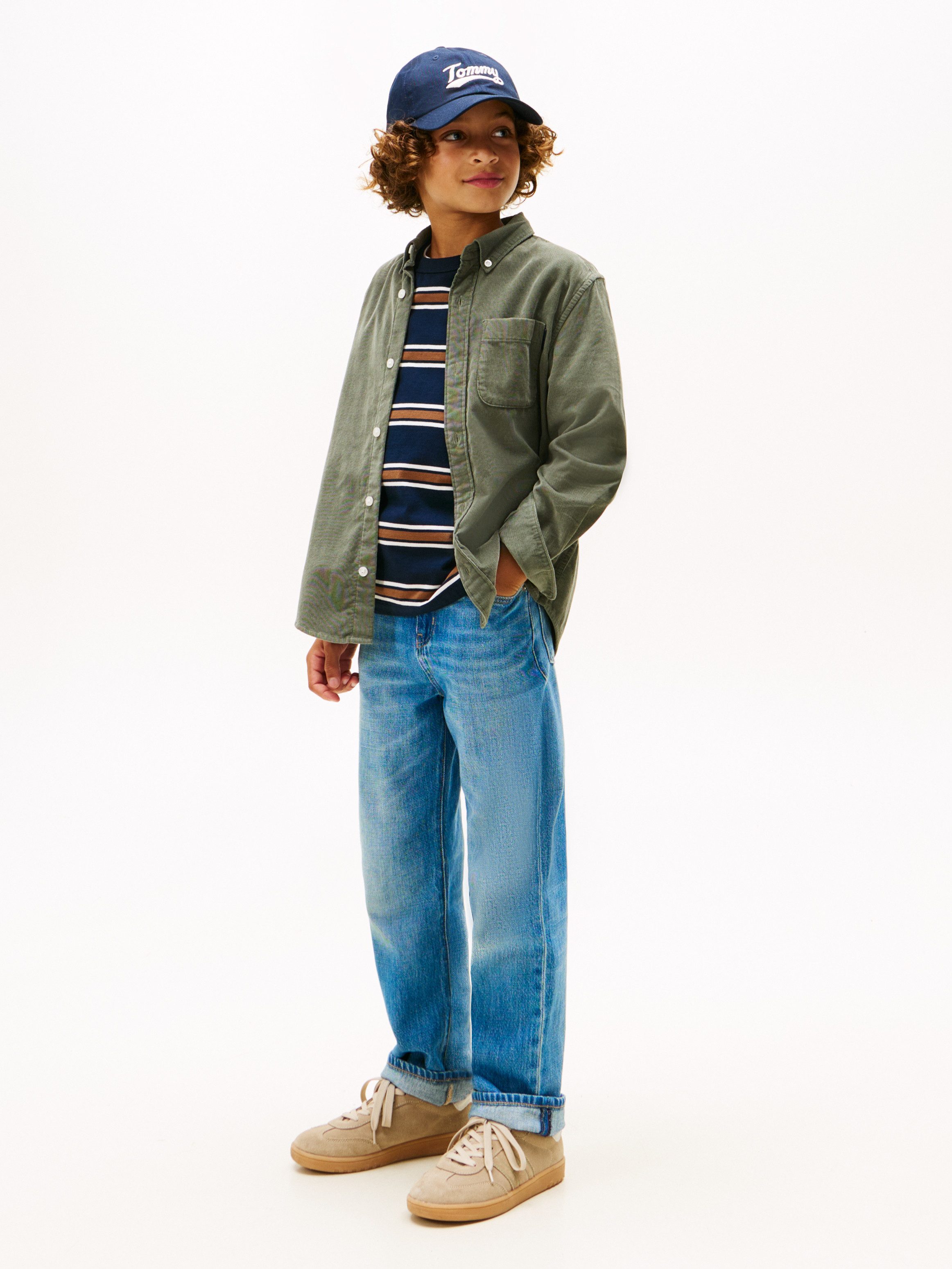 Tommy Hilfiger Langarmhemd CORDUROY SHIRT Kinder bis 16 Jahre