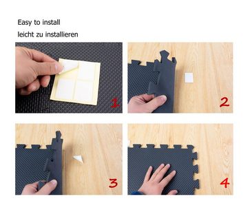 BodenMax Möbelfuß Anti-Rutsch Pads, (24 Stück, 24-St), verbunden auf auf einem Tablett