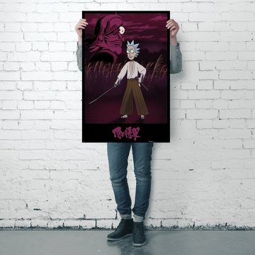 PYRAMID Poster Rick and Morty Poster Samurai Rick 61 x 91,5 cm